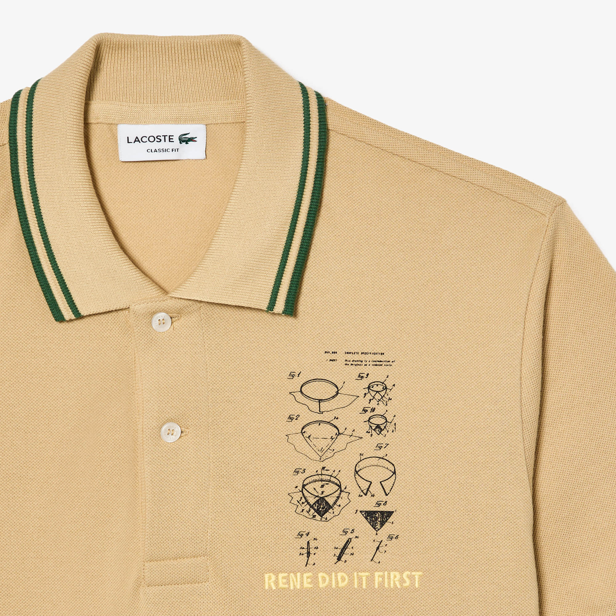 Áo Polo Lacoste Nam L.12.12 Dáng Cổ Điển Chất Liệu Petit Piqué