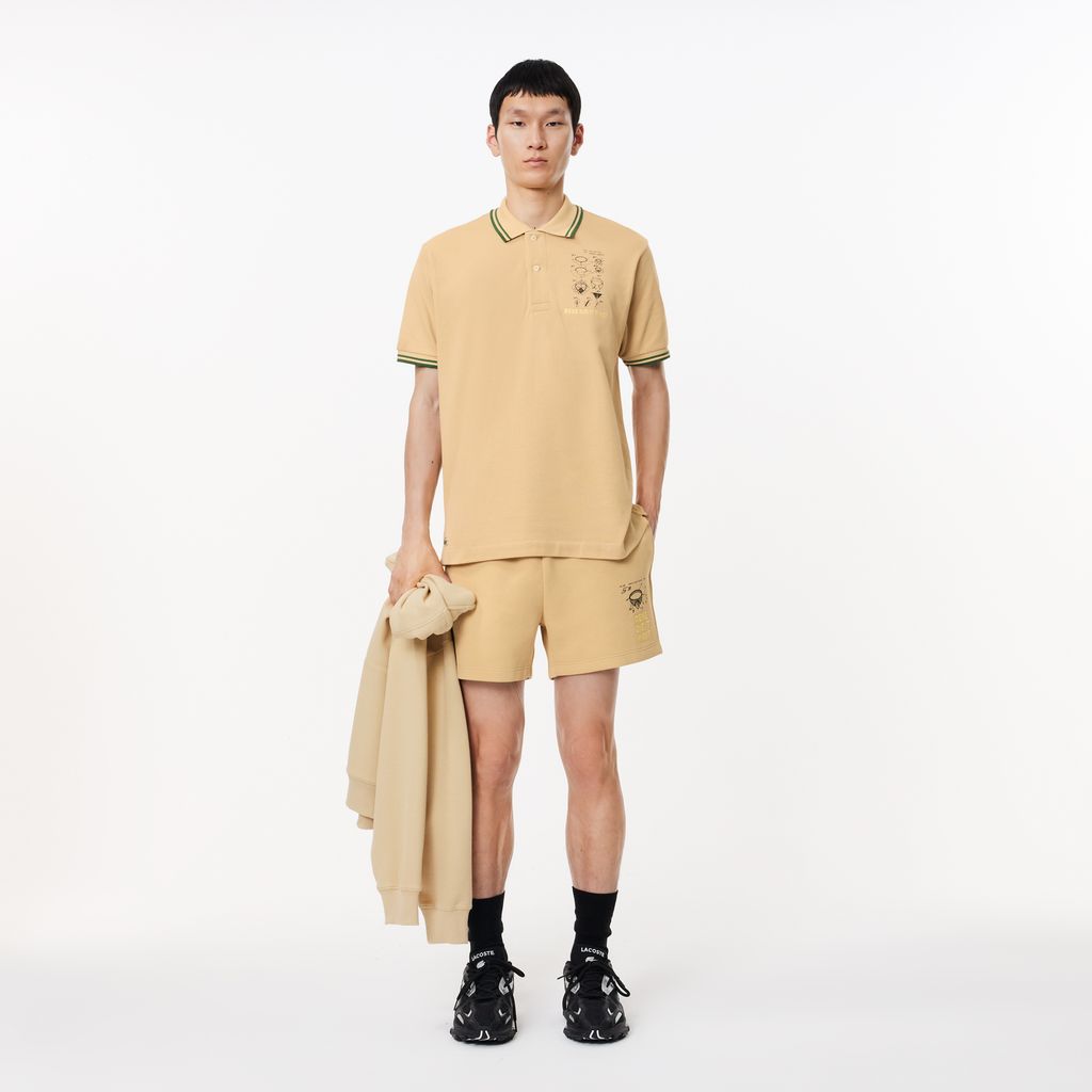 Áo Polo Lacoste Nam L.12.12 Dáng Cổ Điển Chất Liệu Petit Piqué
