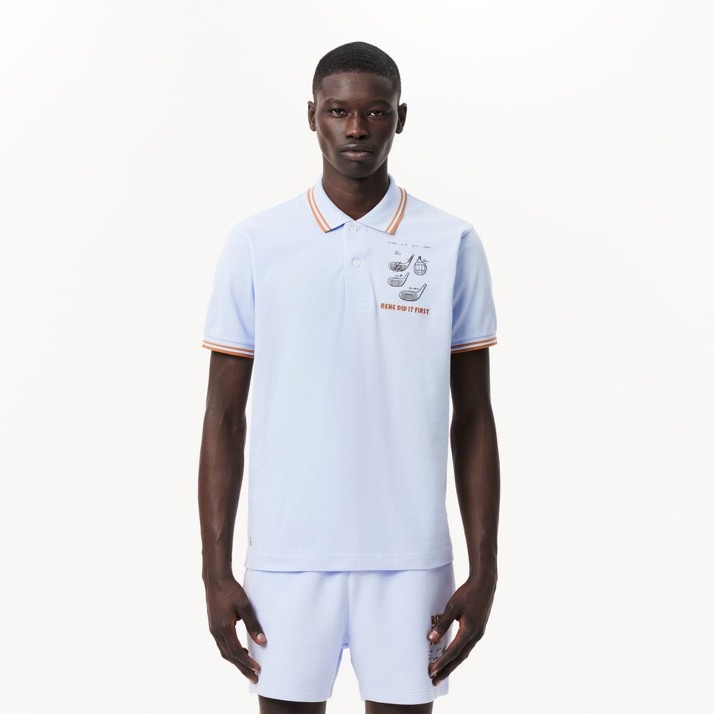 Áo Polo Lacoste Nam L.12.12 Dáng Cổ Điển Chất Liệu Petit Piqué