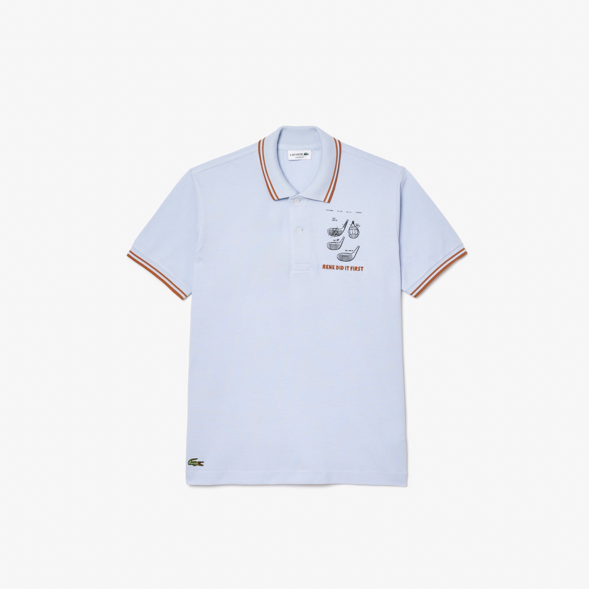 Áo Polo Lacoste Nam L.12.12 Dáng Cổ Điển Chất Liệu Petit Piqué
