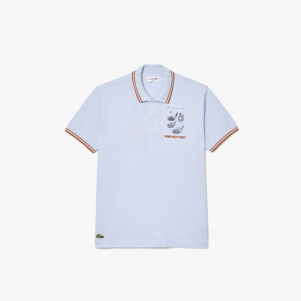 Áo Polo Lacoste Nam L.12.12 Dáng Cổ Điển Chất Liệu Petit Piqué