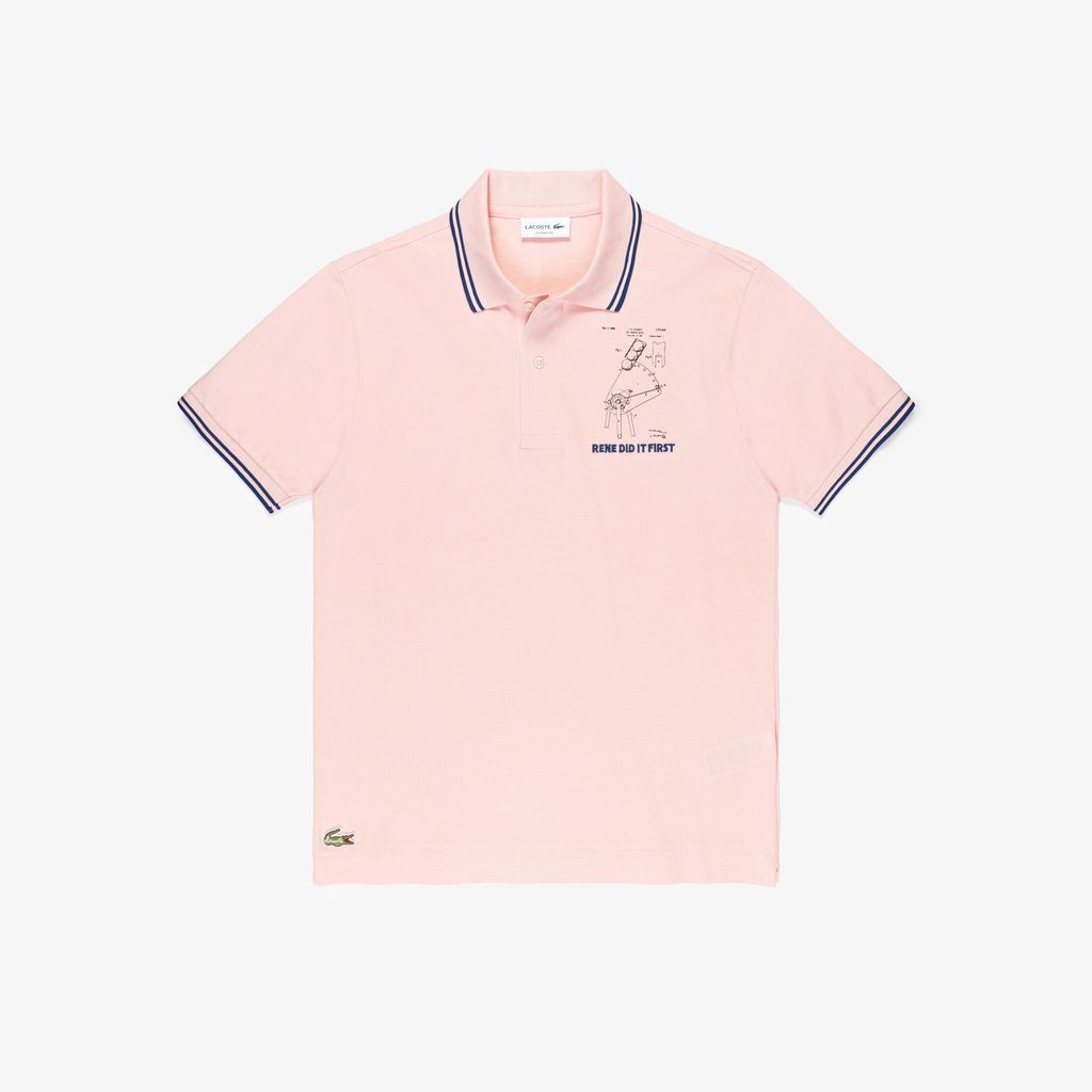 Áo Polo Lacoste Nam L.12.12 Dáng Cổ Điển Chất Liệu Petit Piqué