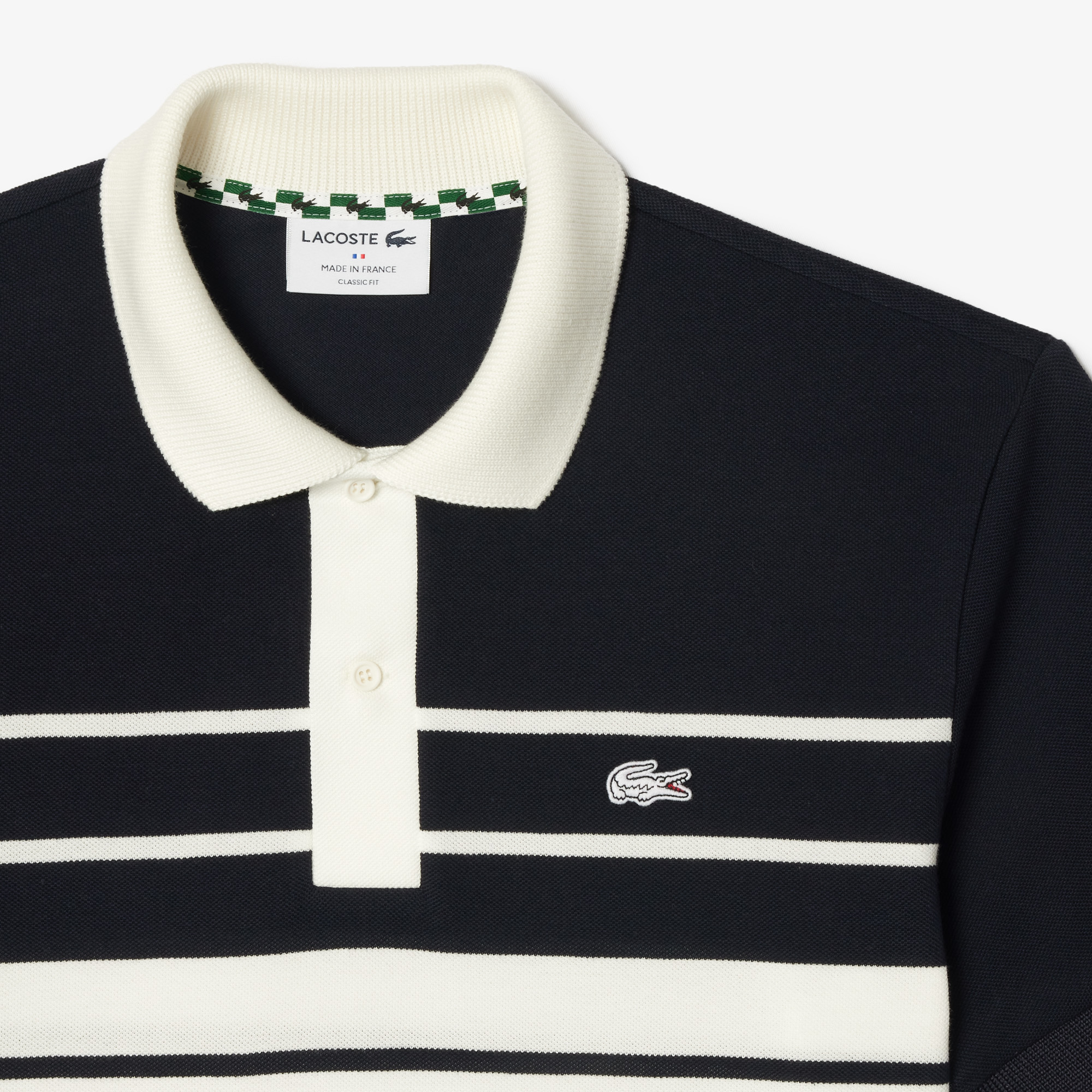 Áo Polo Lacoste Nam L.12.12 Dáng Cổ Điển Sản Xuất Tại Pháp