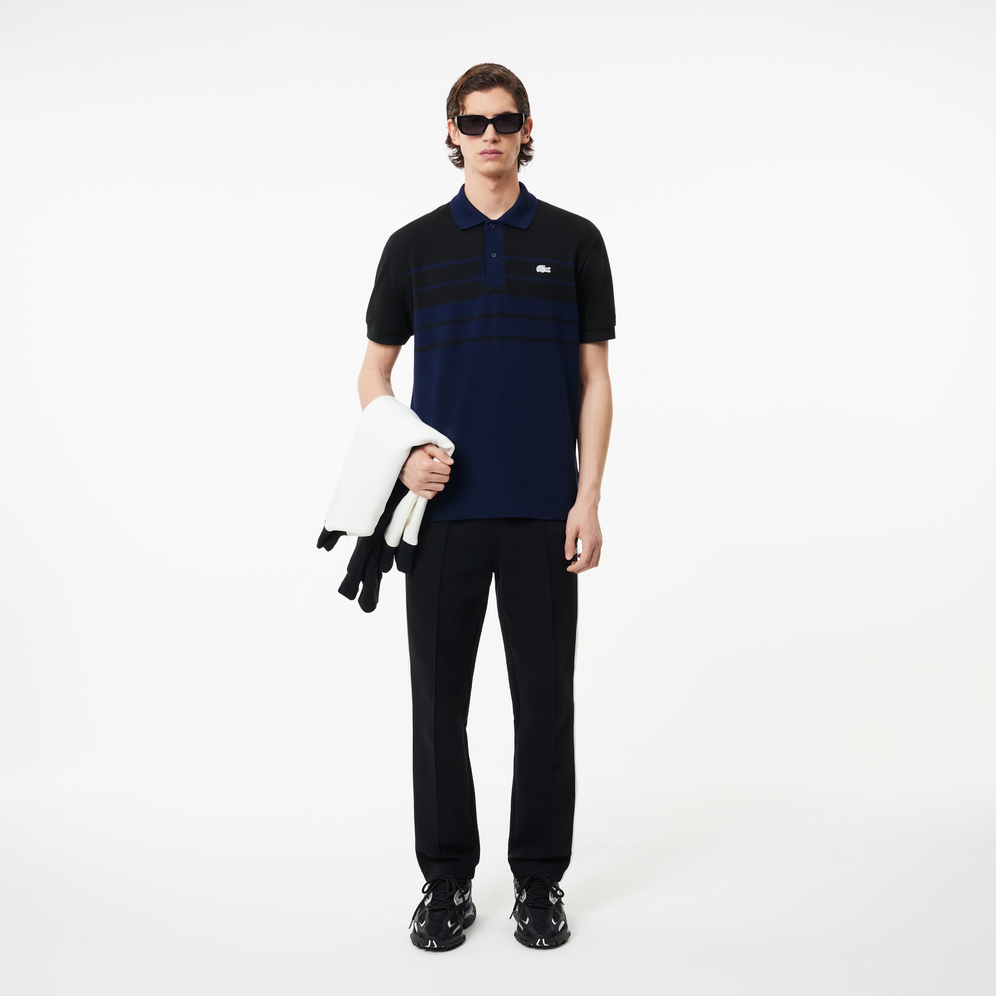 Áo Polo Lacoste Nam L.12.12 Dáng Cổ Điển Sản Xuất Tại Pháp