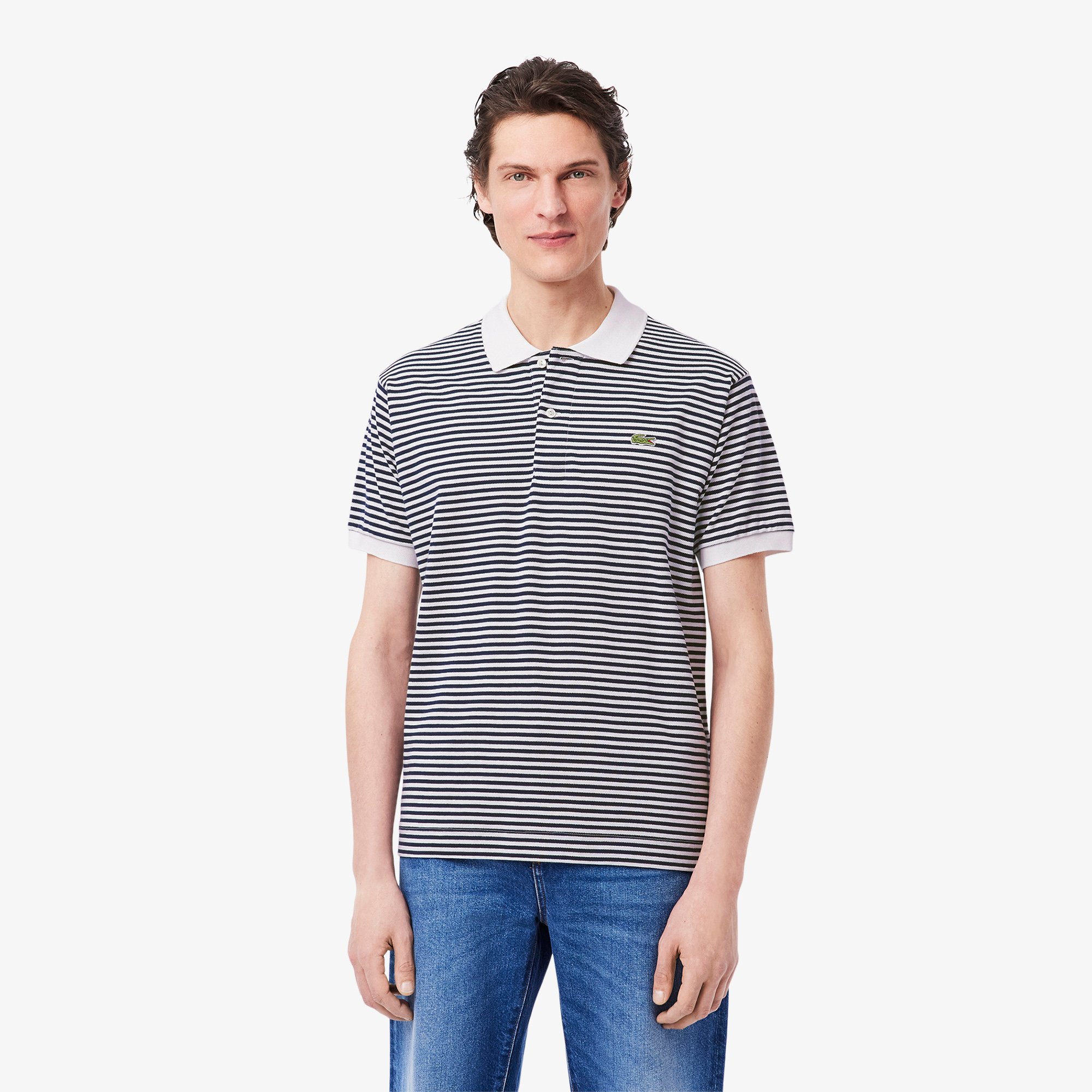Áo Polo Lacoste Nam Piqué L.12.12 Dáng Cổ Điển