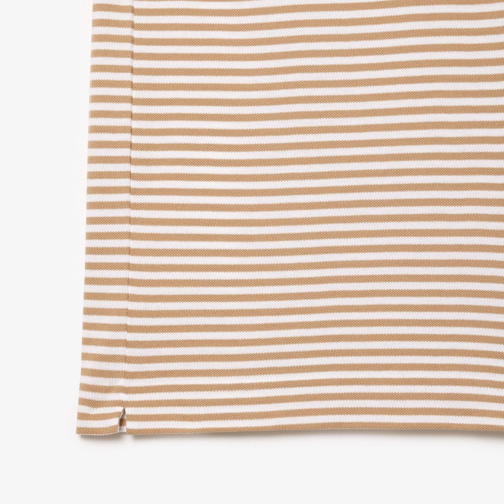 Áo Polo Lacoste Nam Original L.12.12 Sọc Chất Liệu Cotton