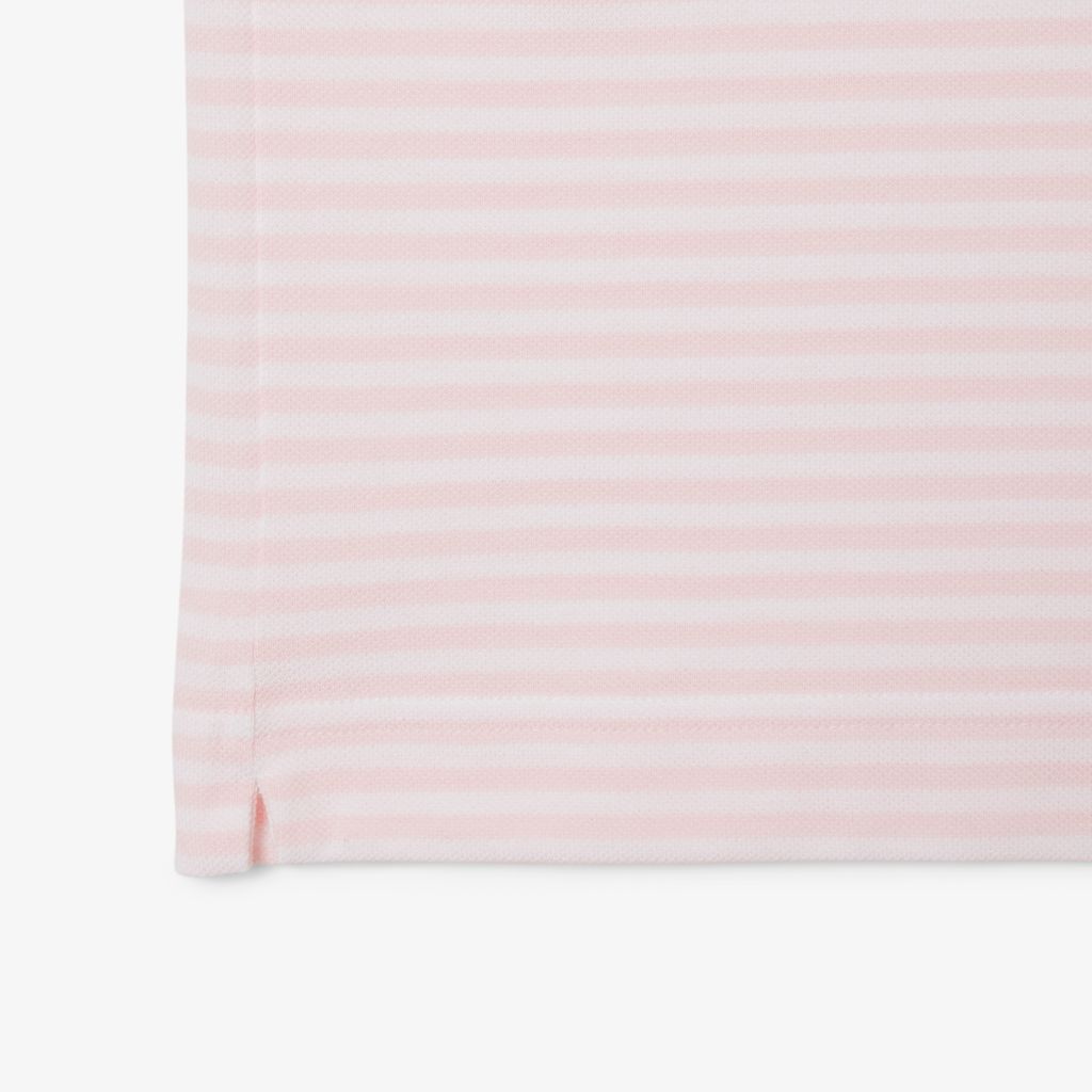 Áo Polo Lacoste Nam Original L.12.12 Sọc Chất Liệu Cotton