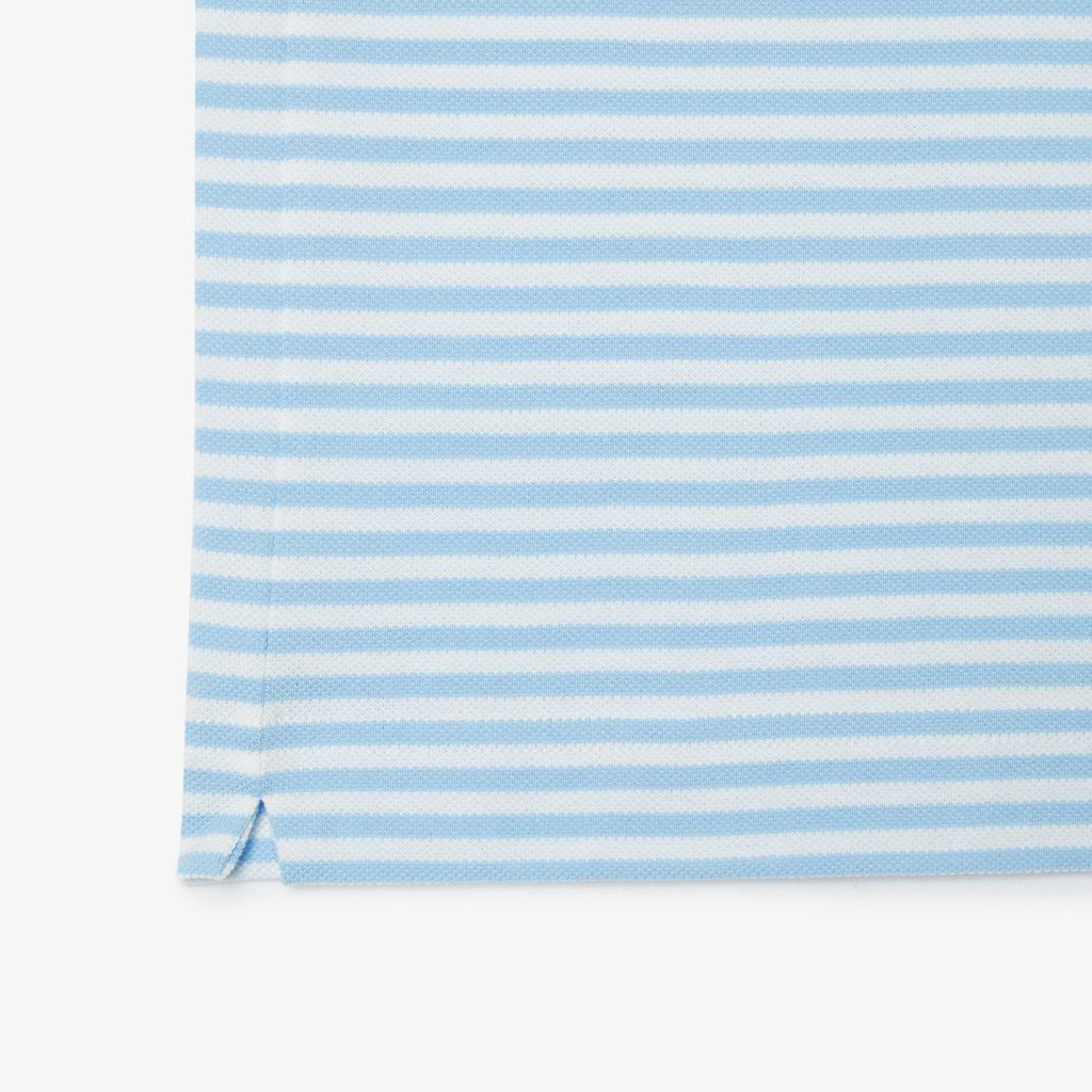 Áo Polo Lacoste Nam Original L.12.12 Sọc Chất Liệu Cotton
