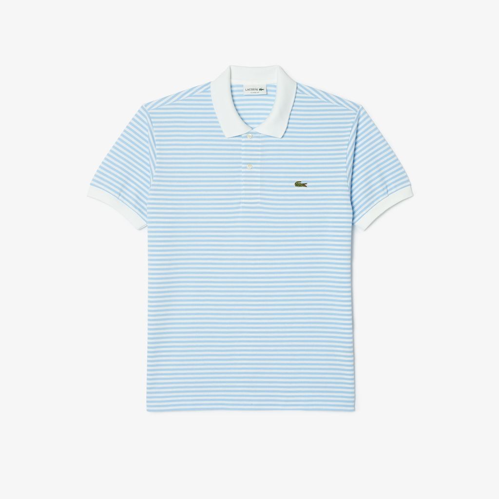 Áo Polo Lacoste Nam Original L.12.12 Sọc Chất Liệu Cotton
