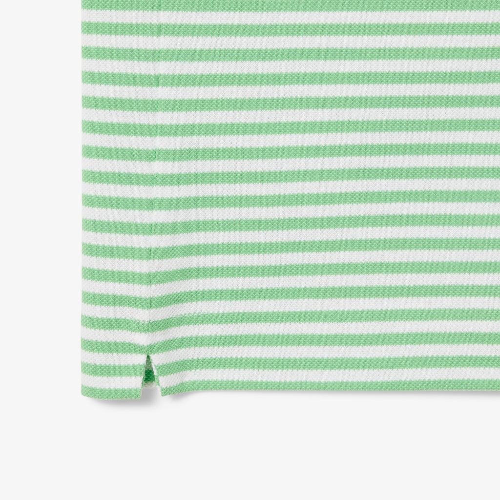 Áo Polo Lacoste Nam Original L.12.12 Sọc Chất Liệu Cotton