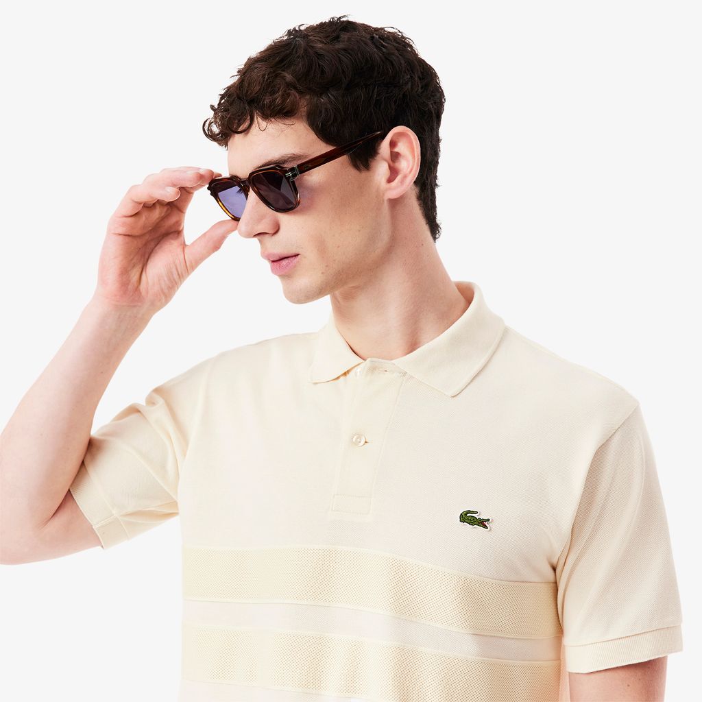 Áo Polo Lacoste Nam L.12.12 Dáng Cổ Điển Sản Xuất Tại Pháp