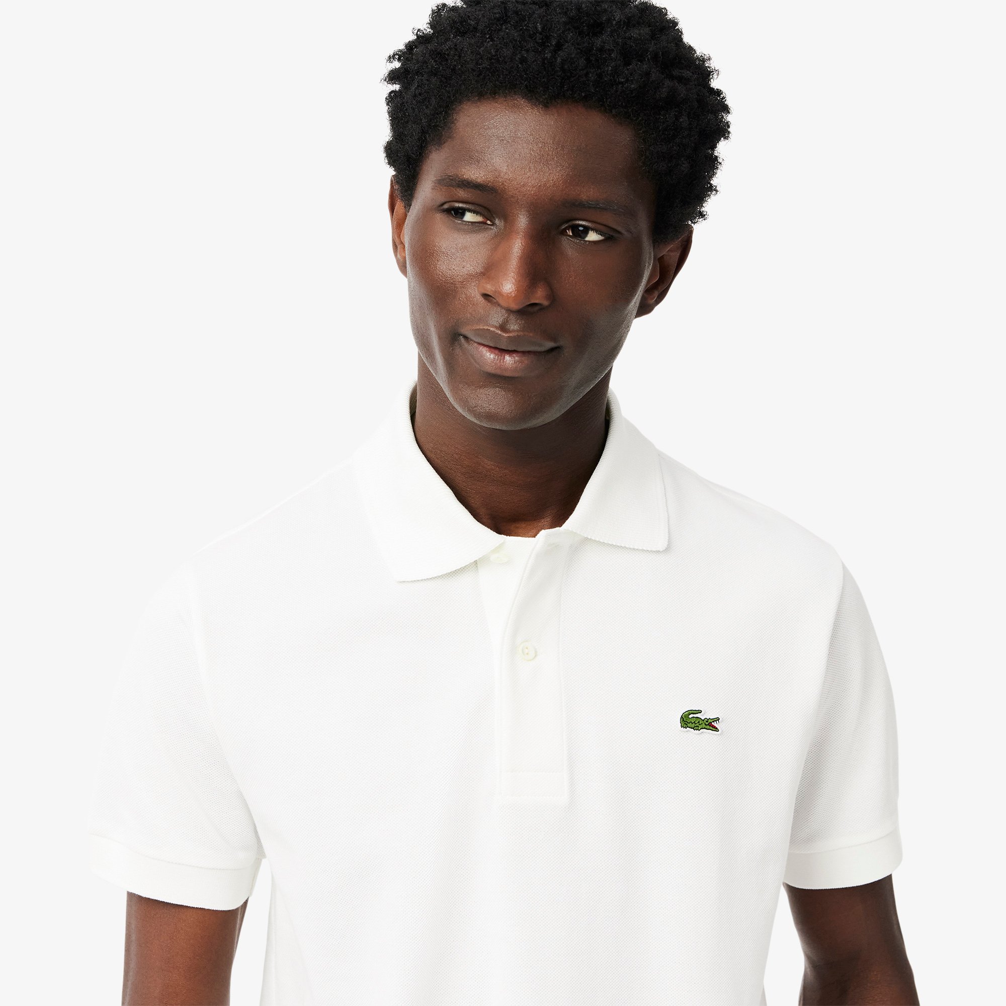Áo Polo Lacoste Nam L.12.12 Dáng Cổ Điển Chất Liệu Piqué Dày