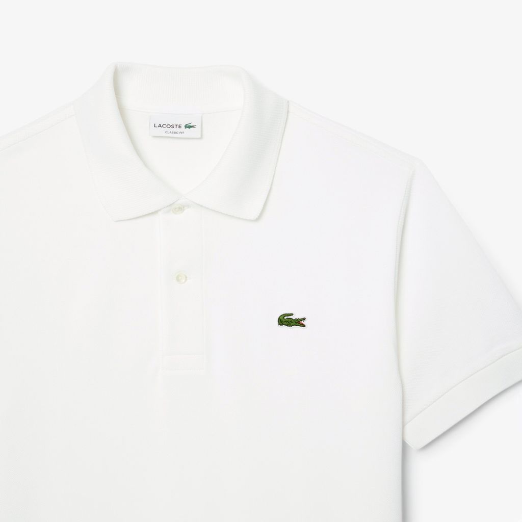 Áo Polo Lacoste Nam L.12.12 Dáng Cổ Điển Chất Liệu Piqué Dày