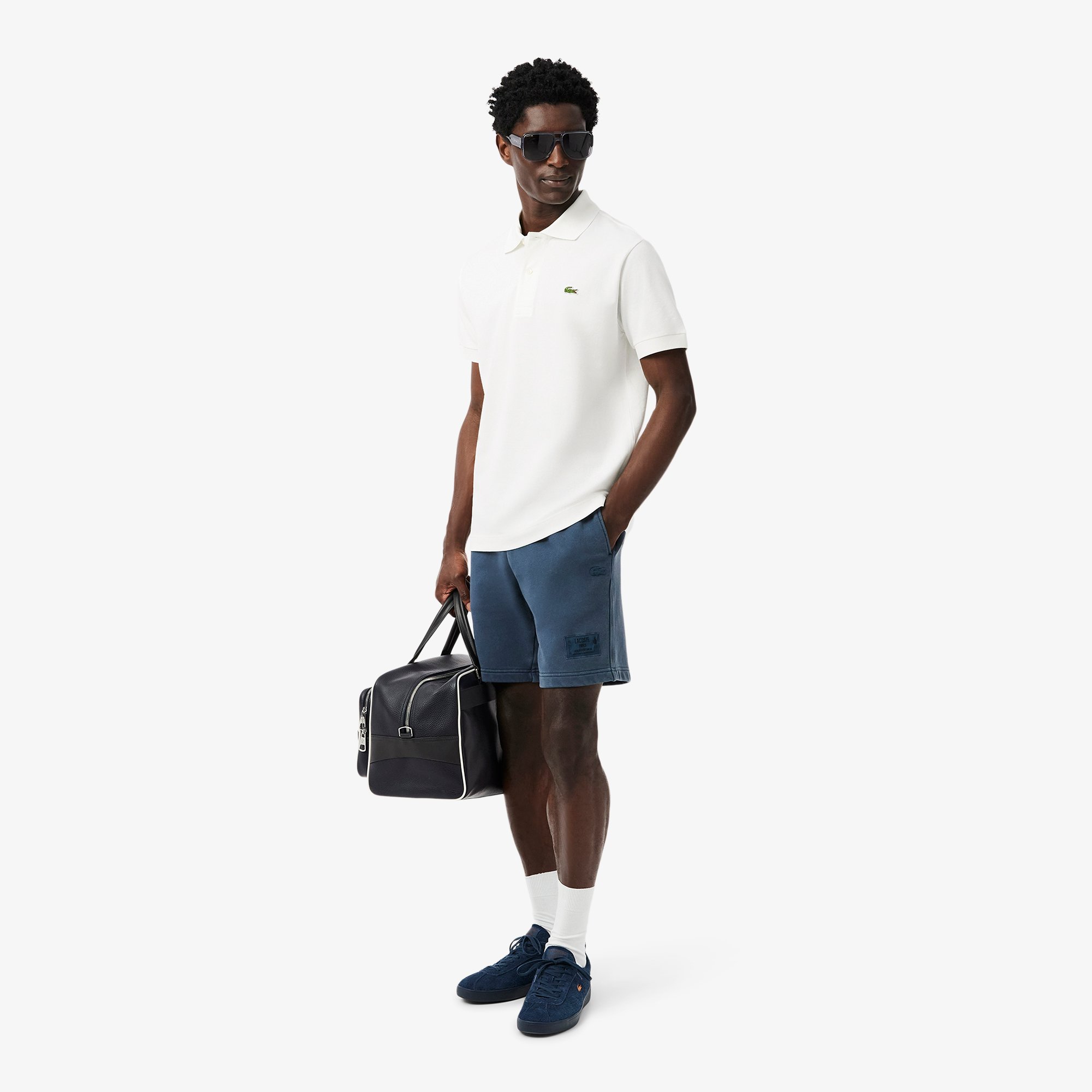 Áo Polo Lacoste Nam L.12.12 Dáng Cổ Điển Chất Liệu Piqué Dày