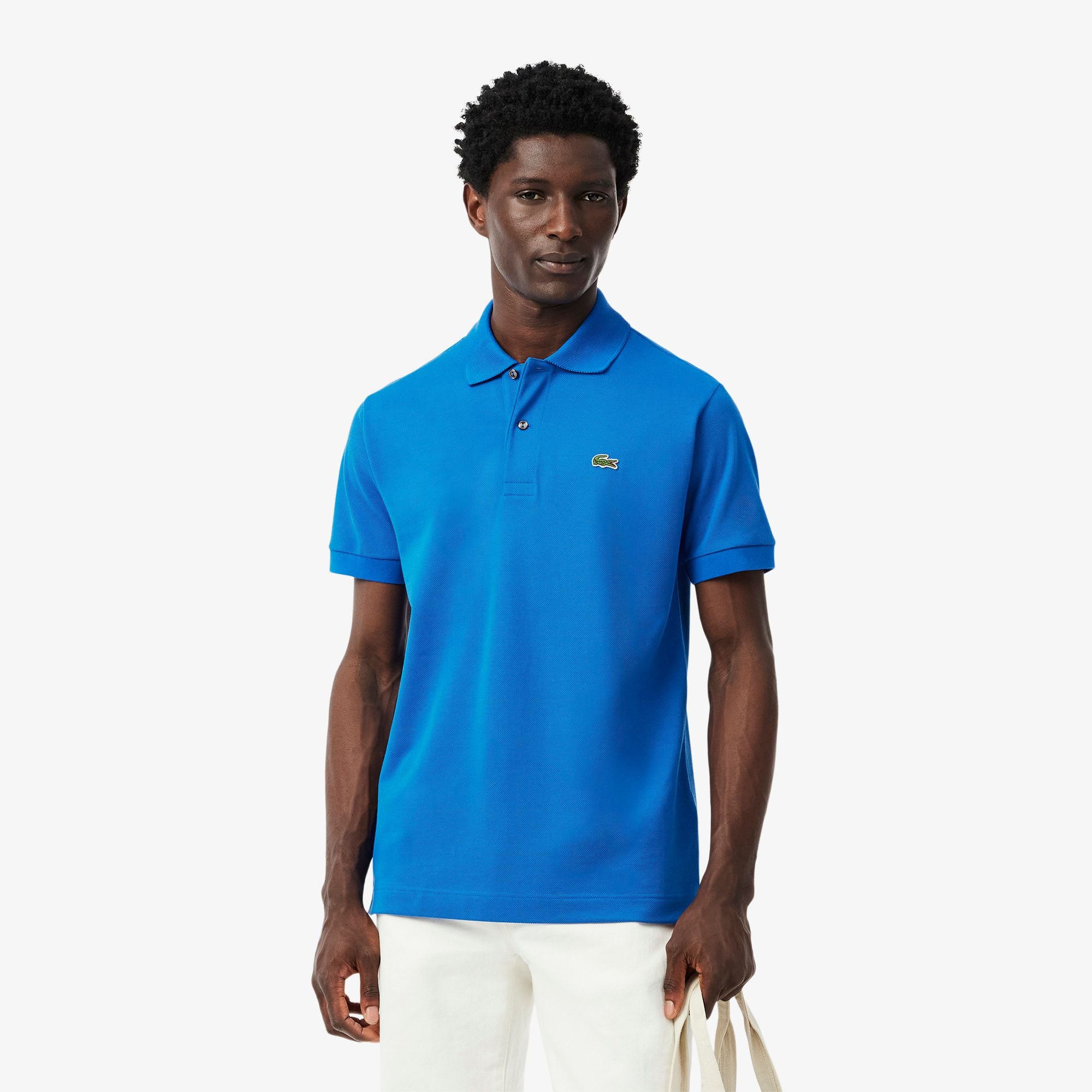 Áo Polo Lacoste Nam L.12.12 Dáng Cổ Điển Chất Liệu Piqué Dày