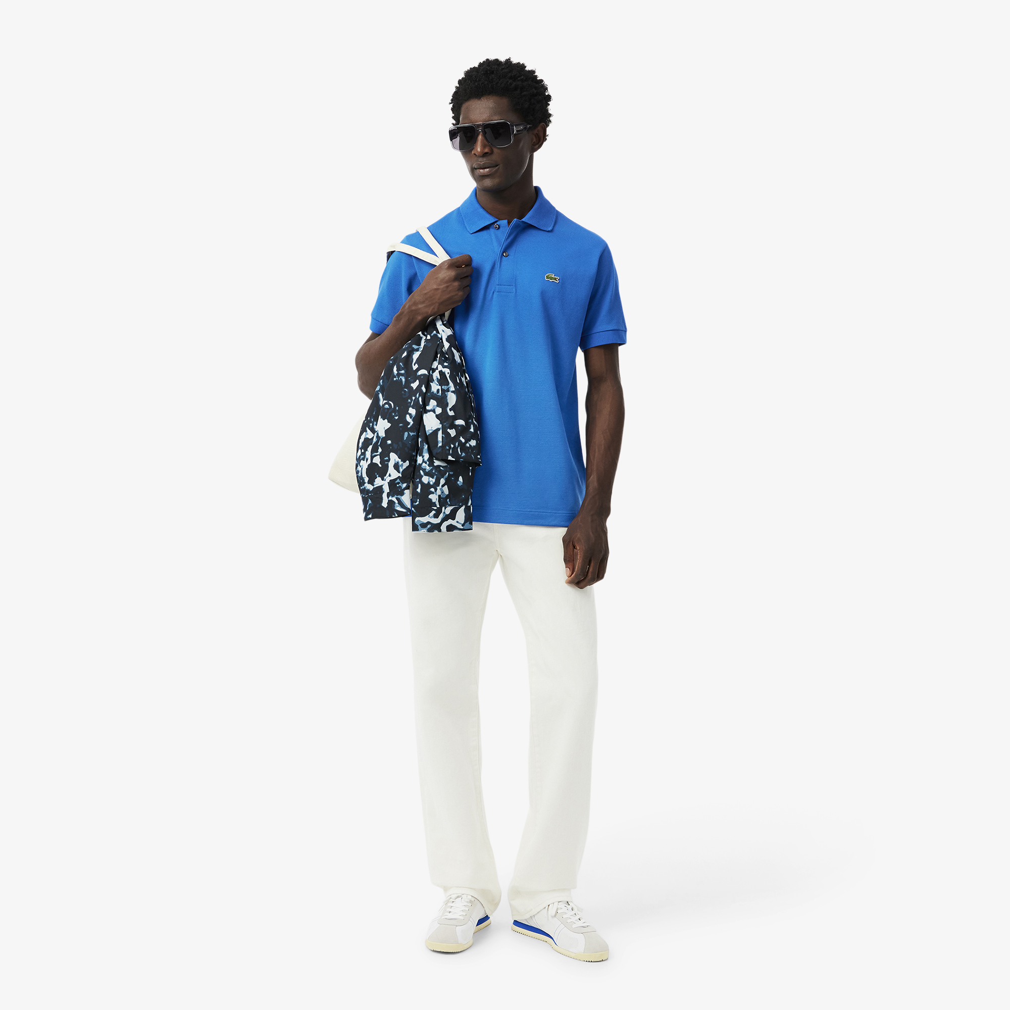Áo Polo Lacoste Nam L.12.12 Dáng Cổ Điển Chất Liệu Piqué Dày