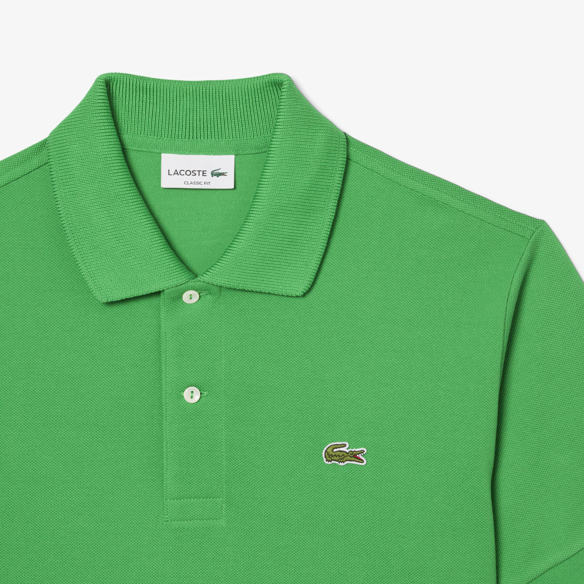 Áo Polo Lacoste Nam L.12.12 Dáng Cổ Điển Chất Liệu Piqué Dày
