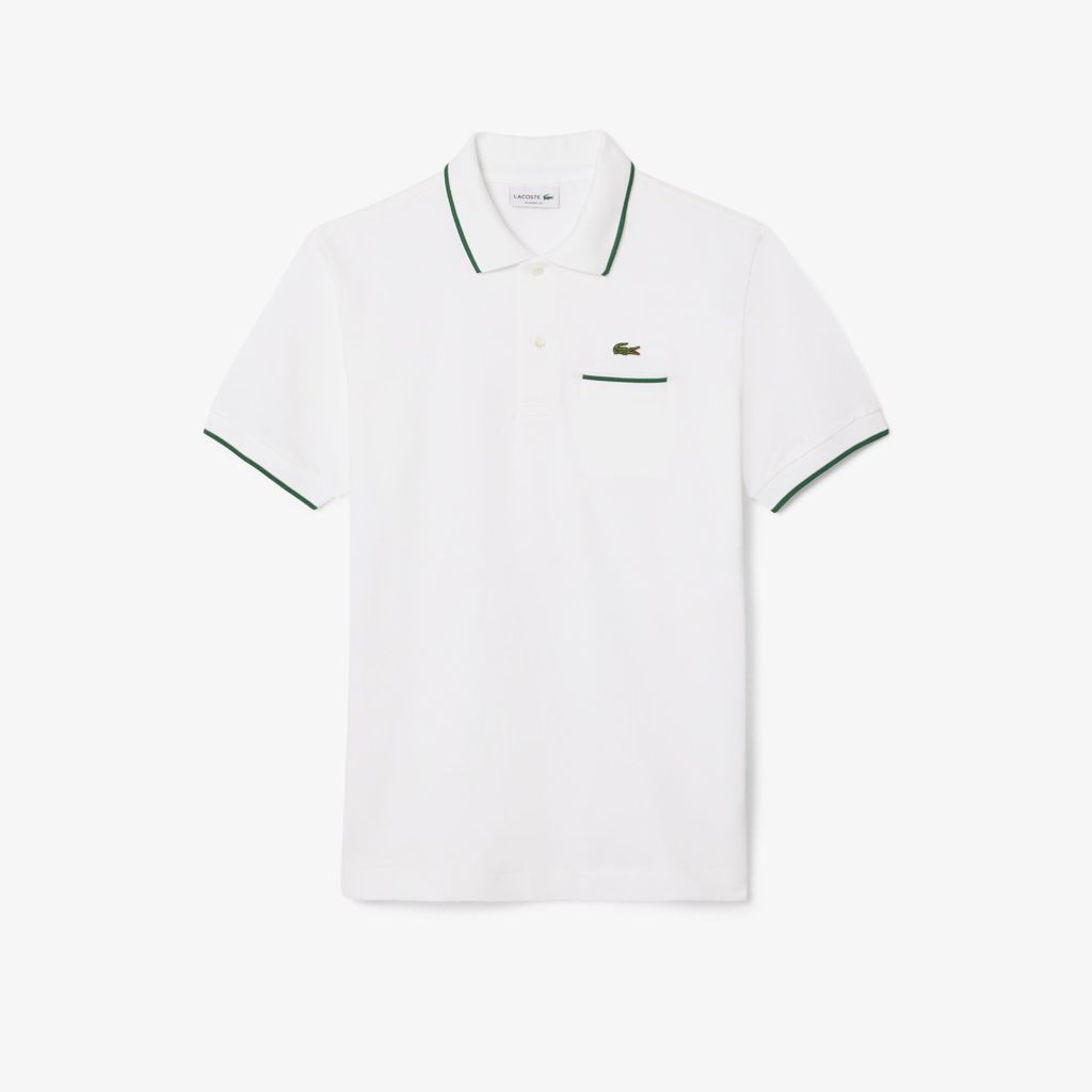 Áo Polo Lacoste Nam L.12.12 Dáng Cổ Điển Có Túi Nổi Bật