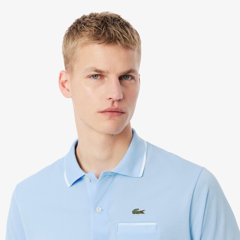 Áo Polo Lacoste Nam L.12.12 Dáng Cổ Điển Có Túi Nổi Bật
