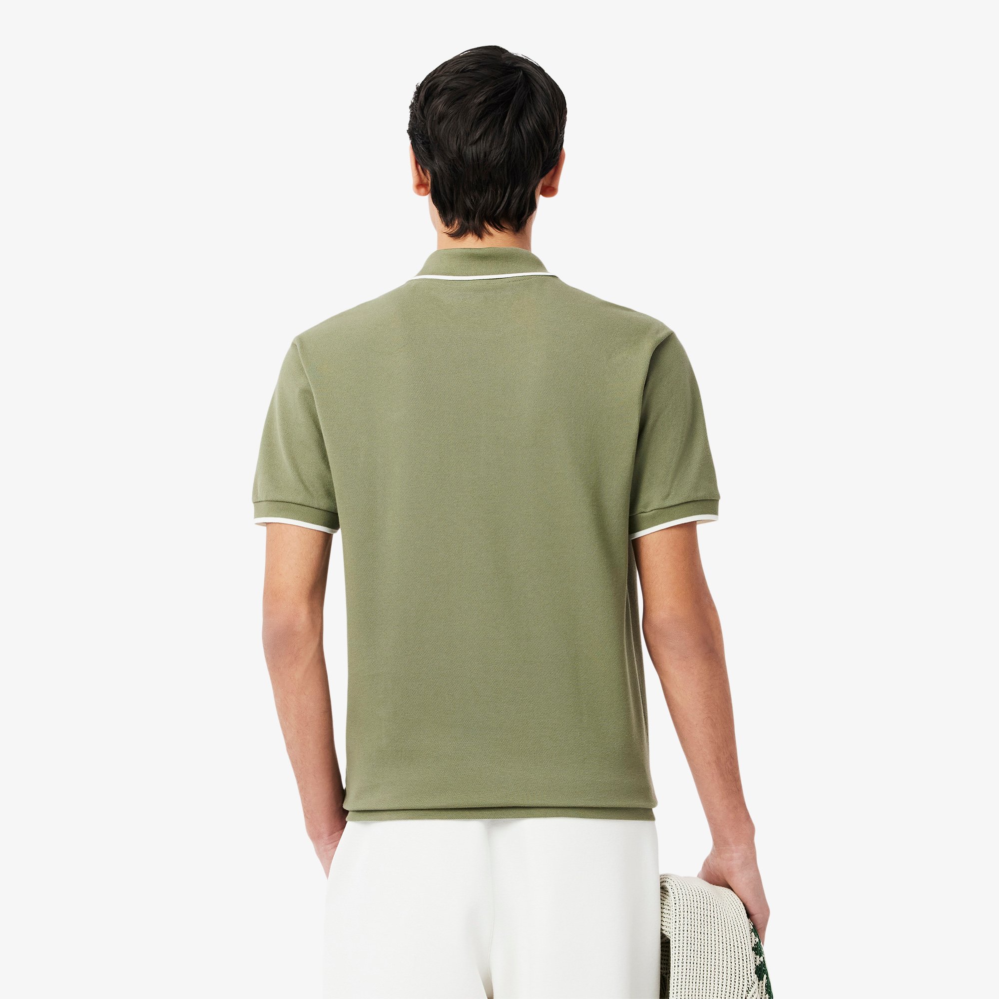 Áo Polo Lacoste Nam L.12.12 Dáng Cổ Điển Có Túi Nổi Bật