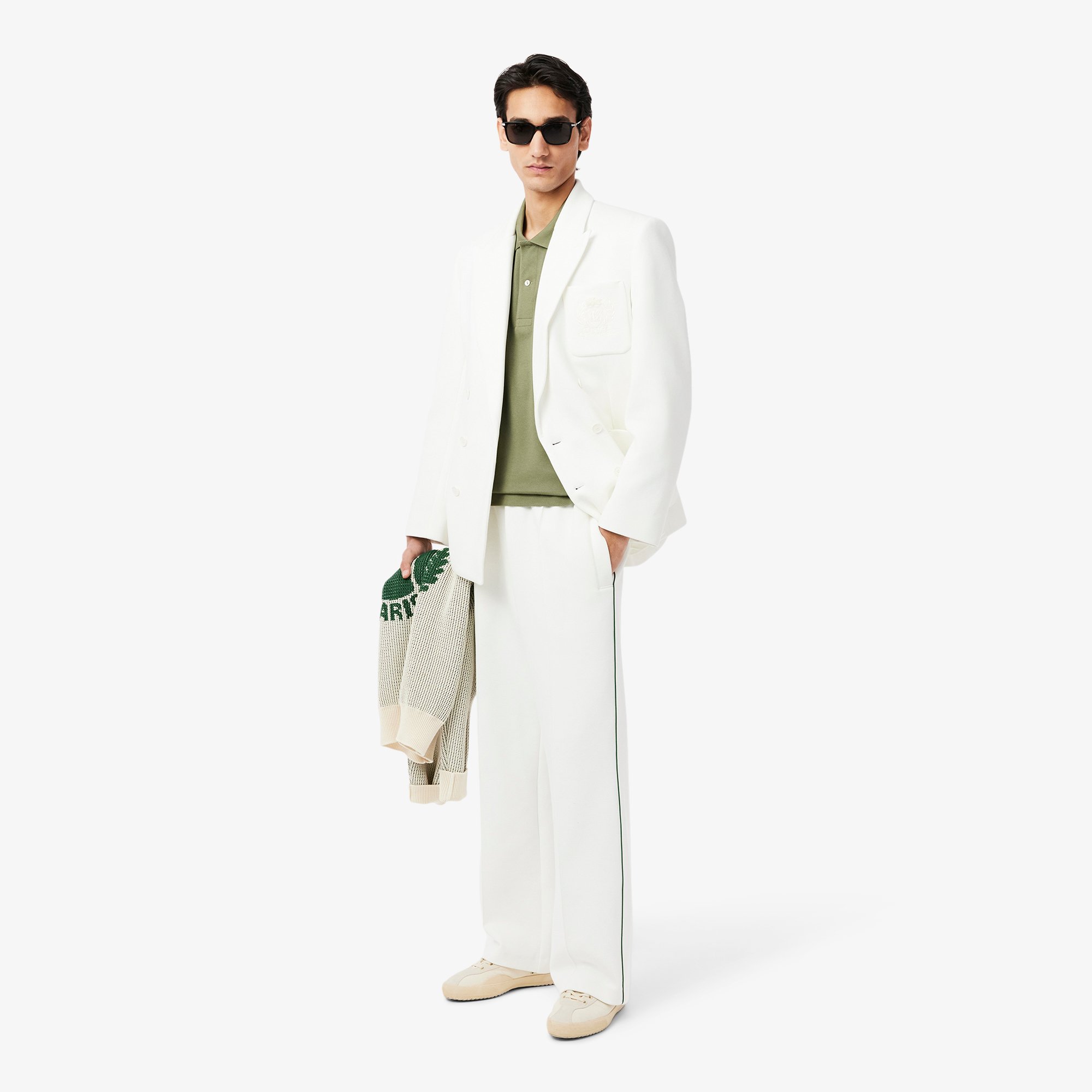 Áo Polo Lacoste Nam L.12.12 Dáng Cổ Điển Có Túi Nổi Bật