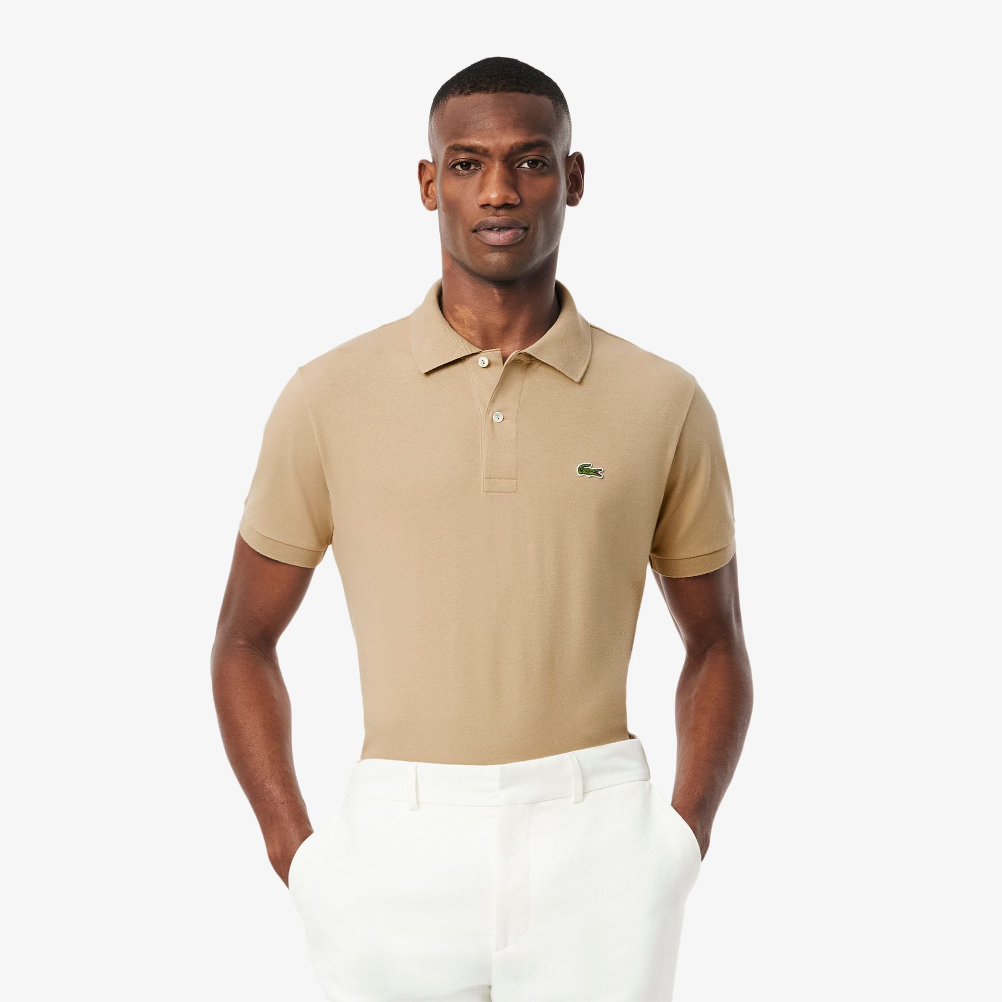 Áo Polo Lacoste Nam L.12.12 Light Piqué Dáng Cổ Điển