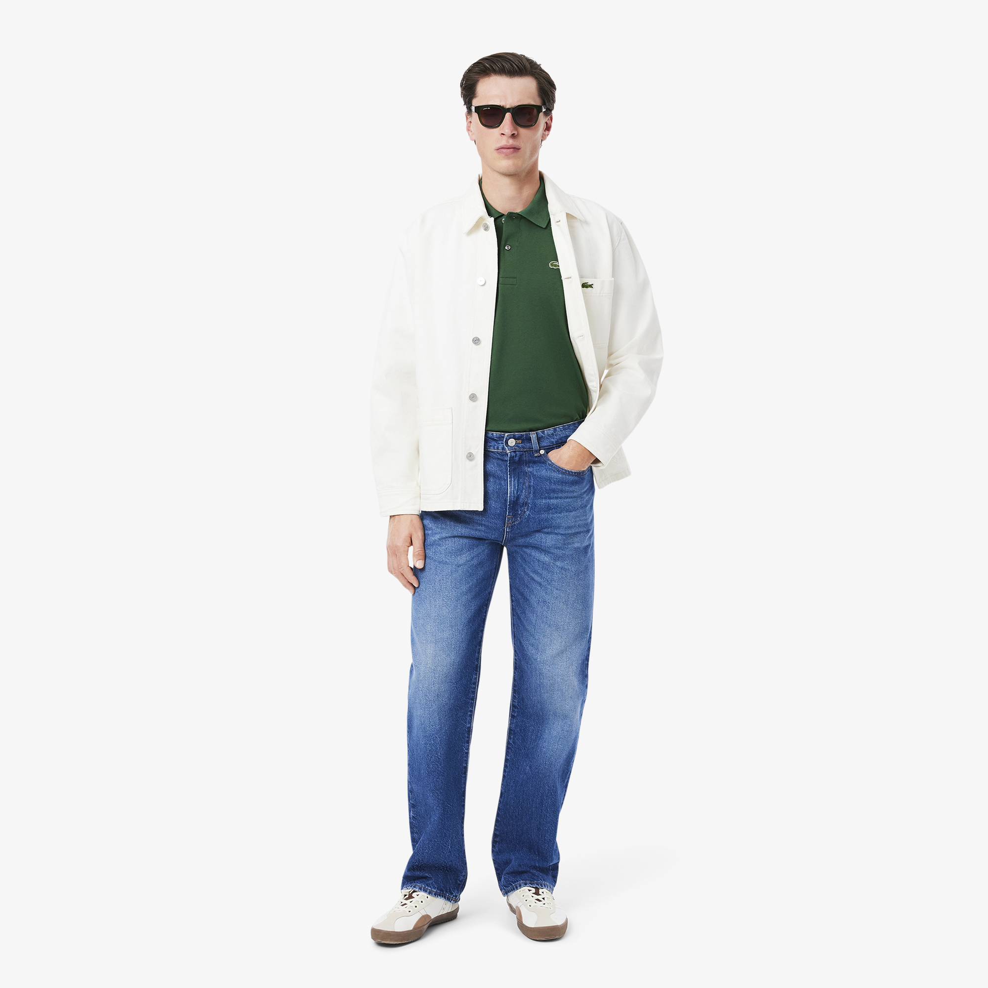 Áo Polo Lacoste Nam L.12.12 Light Piqué Dáng Cổ Điển