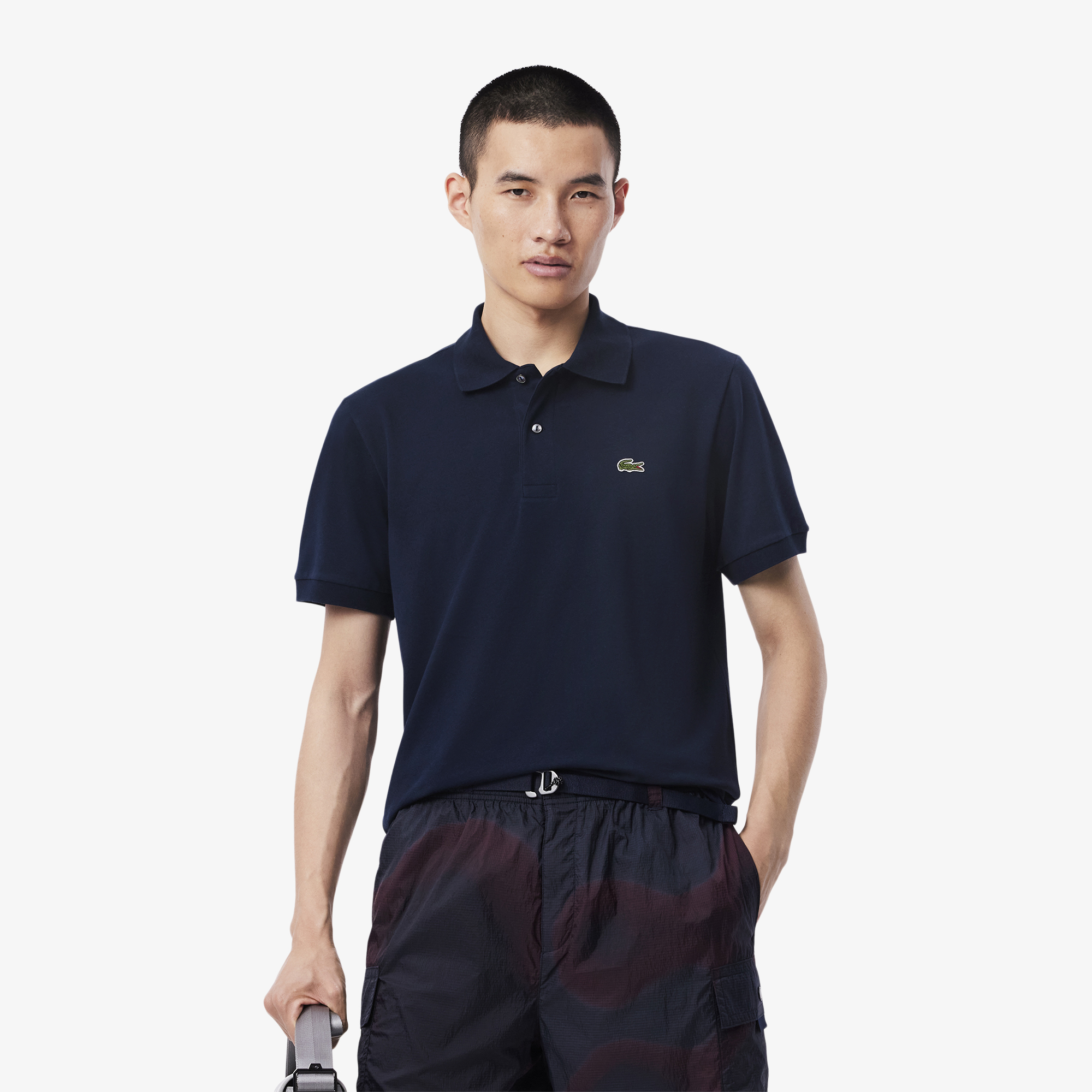 Áo Polo Lacoste Nam L.12.12 Light Piqué Dáng Cổ Điển