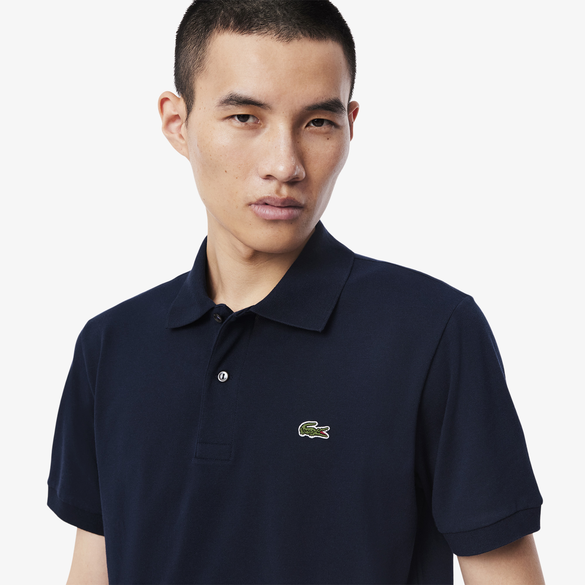Áo Polo Lacoste Nam L.12.12 Light Piqué Dáng Cổ Điển
