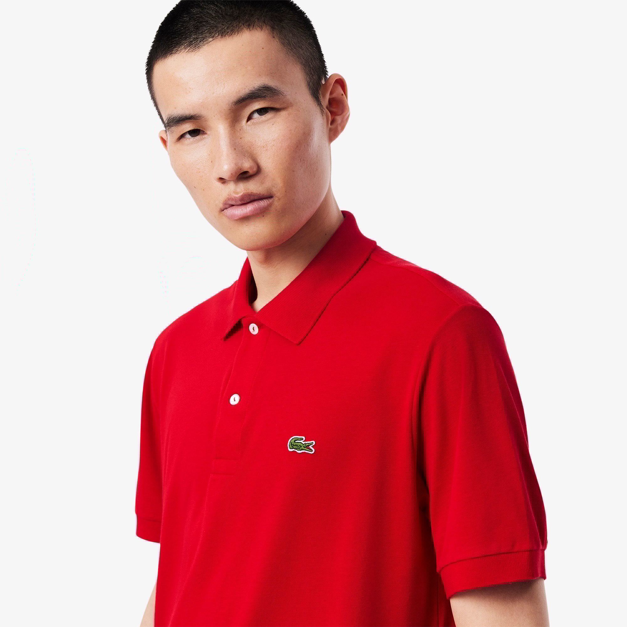 Áo Polo Lacoste Nam L.12.12 Light Piqué Dáng Cổ Điển