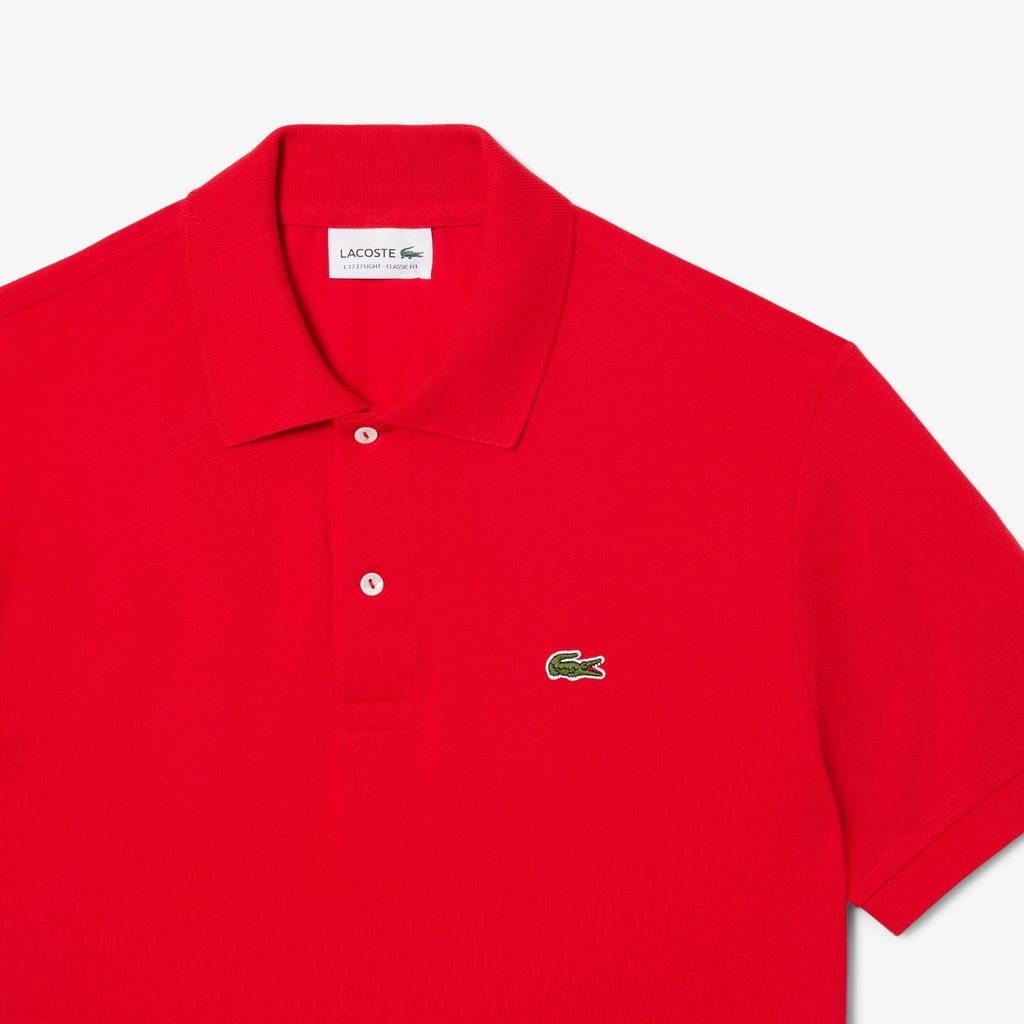 Áo Polo Lacoste Nam L.12.12 Light Piqué Dáng Cổ Điển