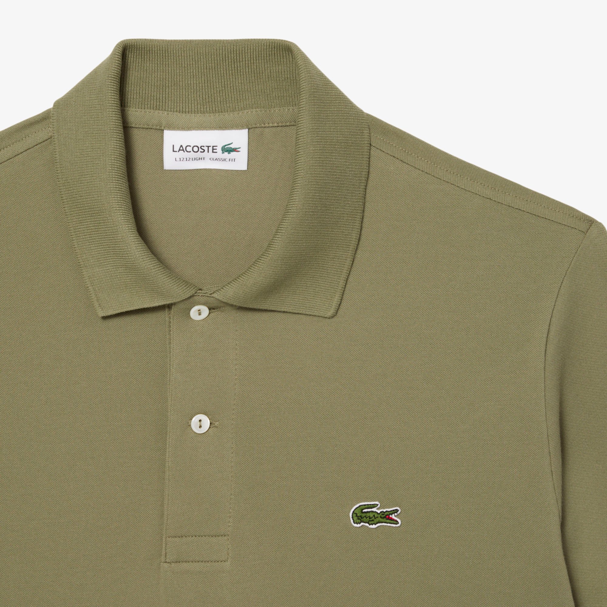 Áo Polo Lacoste Nam L.12.12 Light Piqué Dáng Cổ Điển