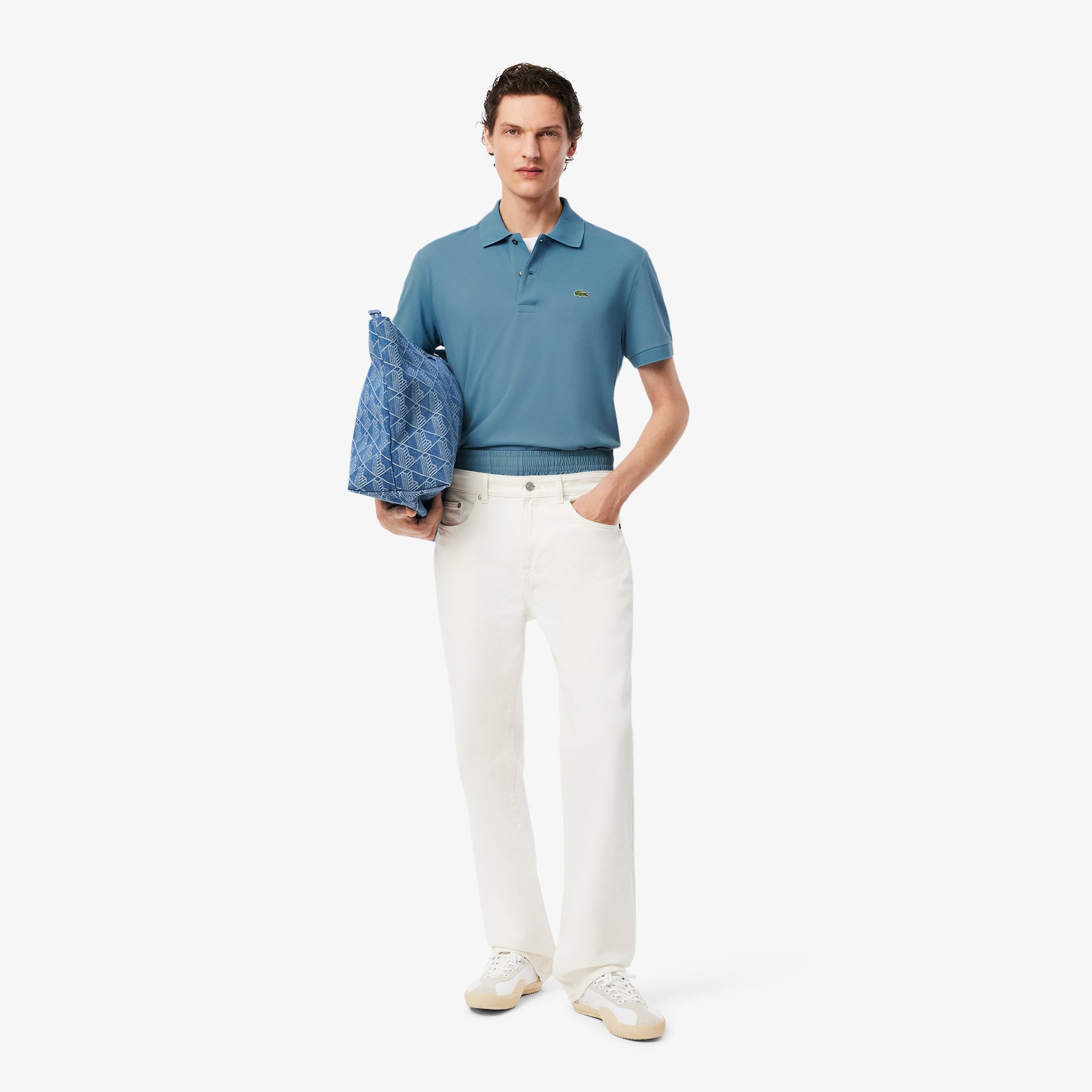 Áo Polo Lacoste Nam L.12.12 Light Piqué Dáng Cổ Điển