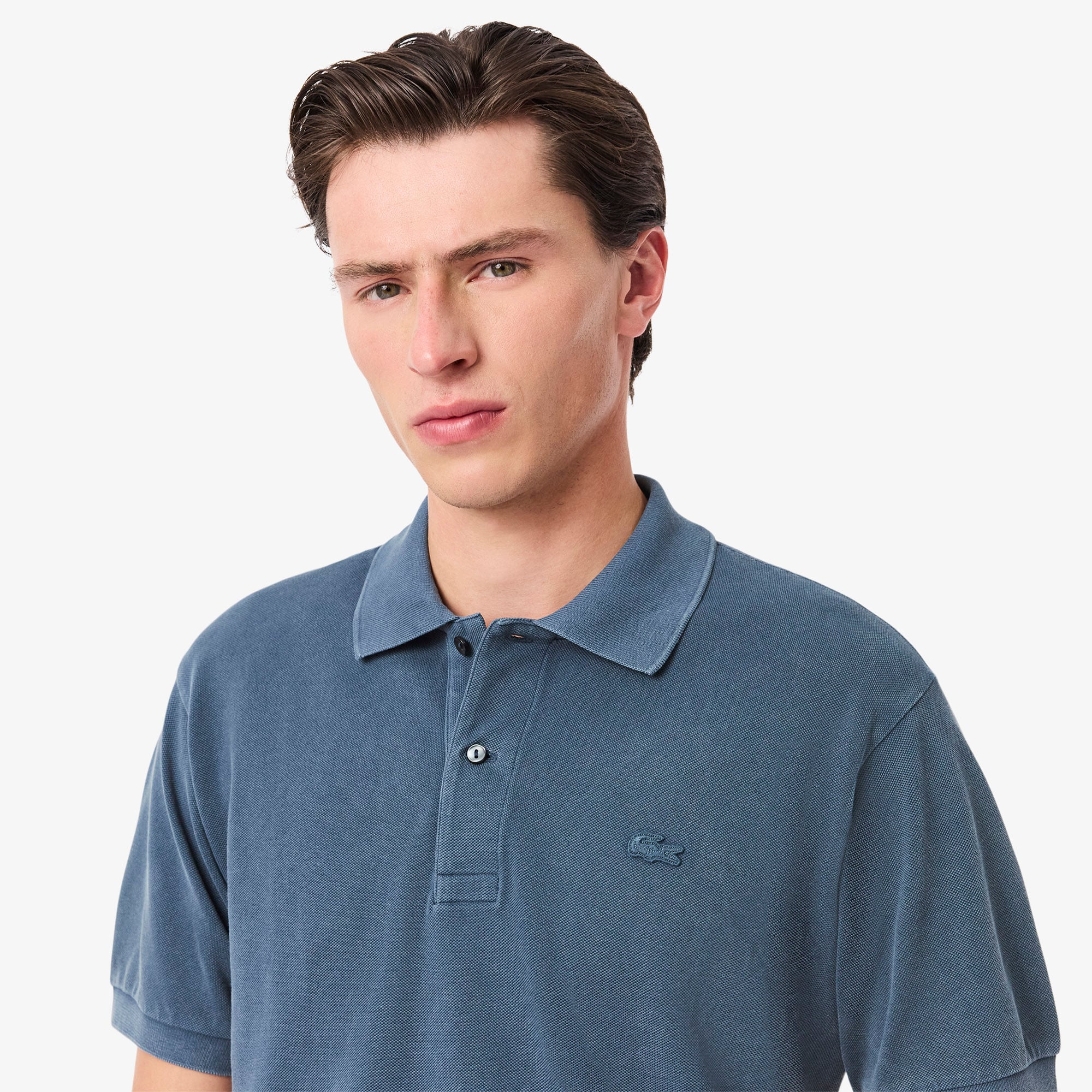 Áo Polo Lacoste Nam L.12.12 Dáng Cổ Điển Hiệu Ứng Washed