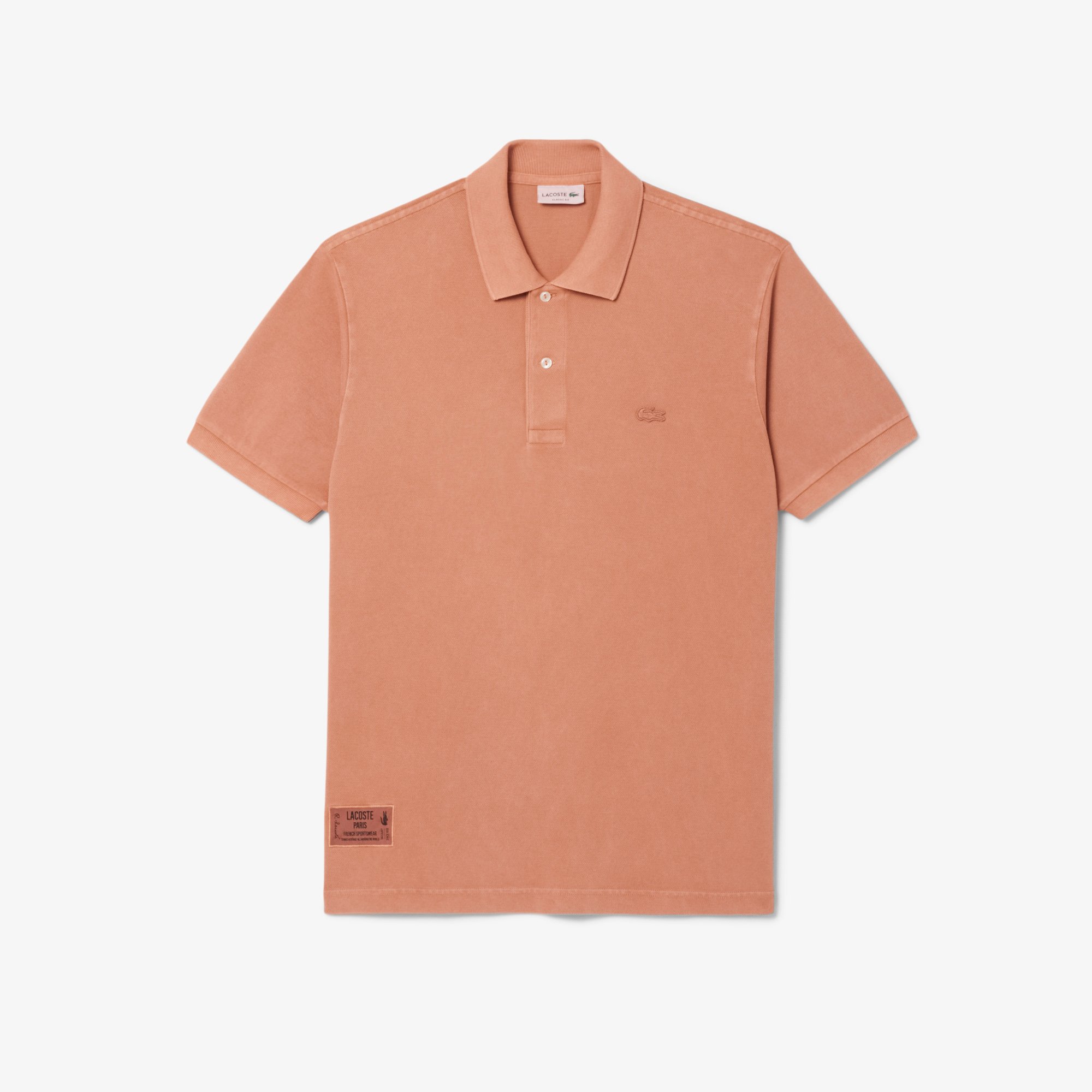 Áo Polo Lacoste Nam L.12.12 Dáng Cổ Điển Hiệu Ứng Washed
