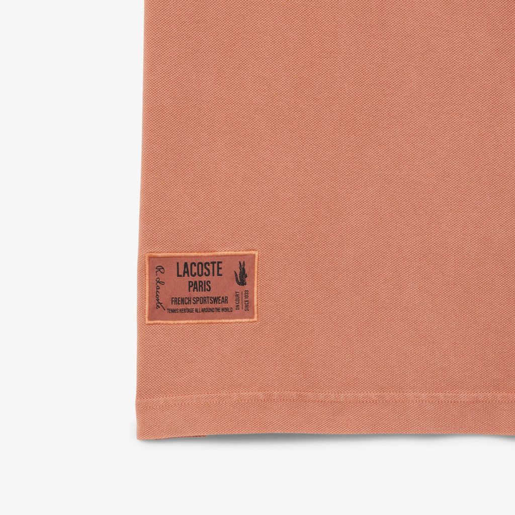 Áo Polo Lacoste Nam L.12.12 Dáng Cổ Điển Hiệu Ứng Washed