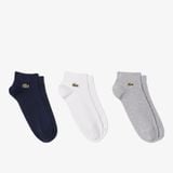 Bộ 3 Đôi Tất Lacoste Unisex Cổ Thấp