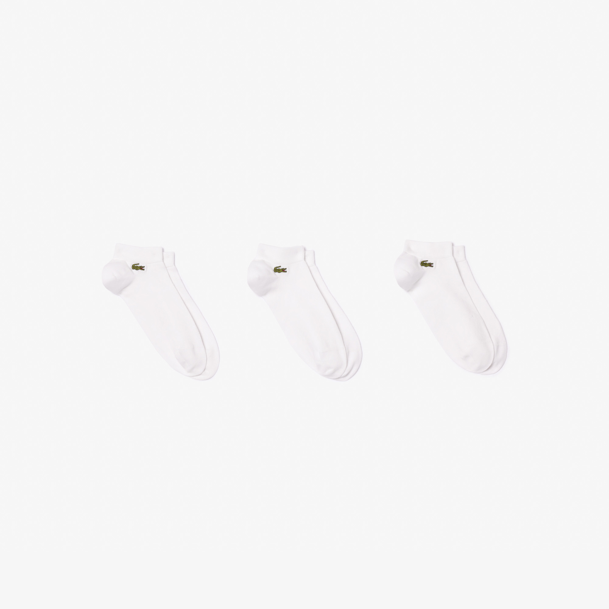 Bộ 3 Đôi Tất Lacoste Unisex Cổ Thấp