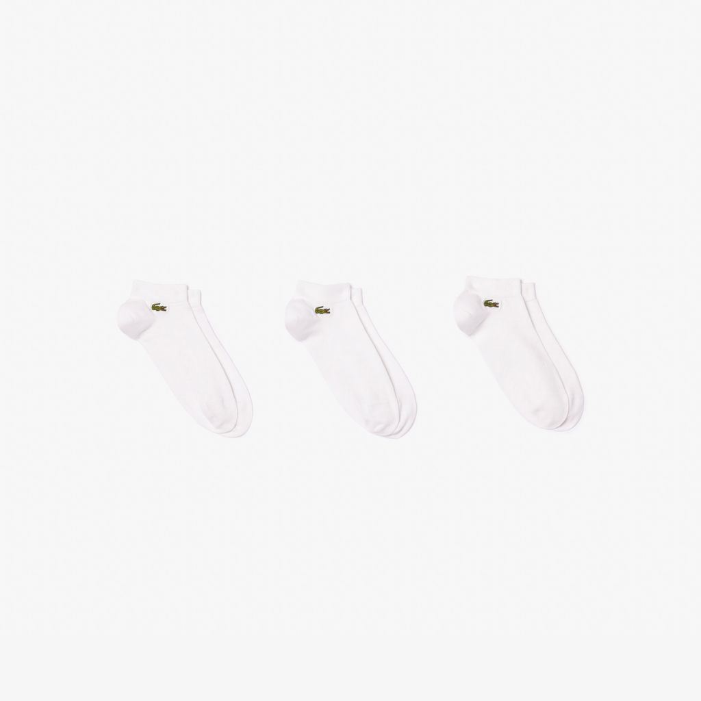 Bộ 3 Đôi Tất Lacoste Unisex Cổ Thấp
