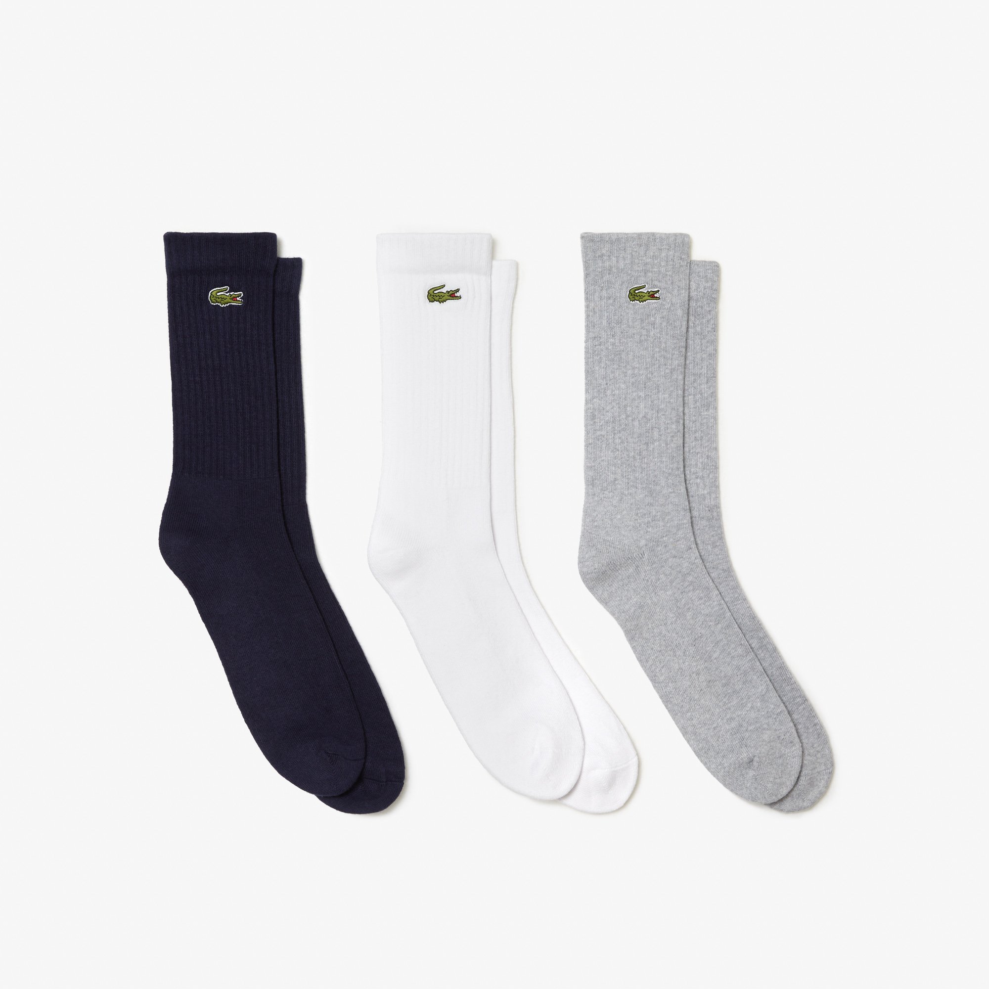 Bộ 3 Đôi Tất Thể Thao Lacoste Unisex