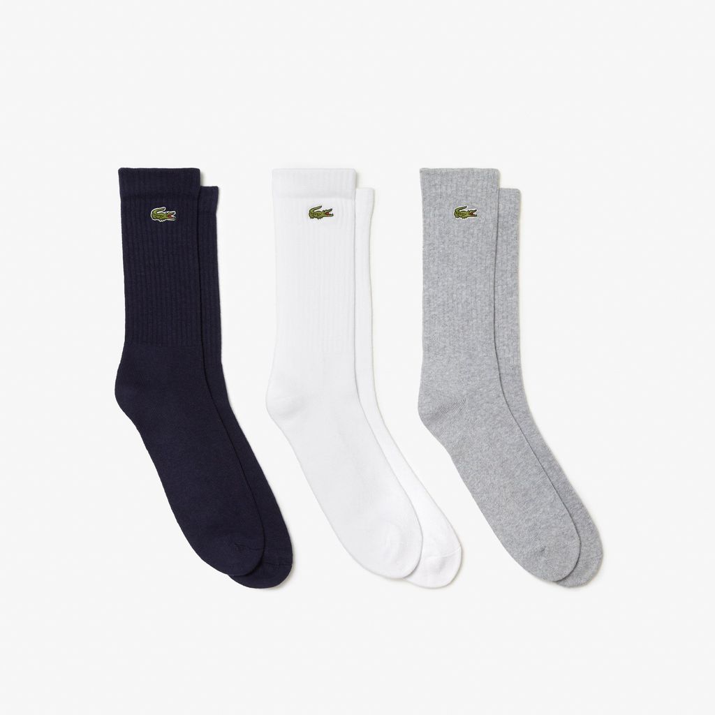 Bộ 3 Đôi Tất Thể Thao Lacoste Unisex