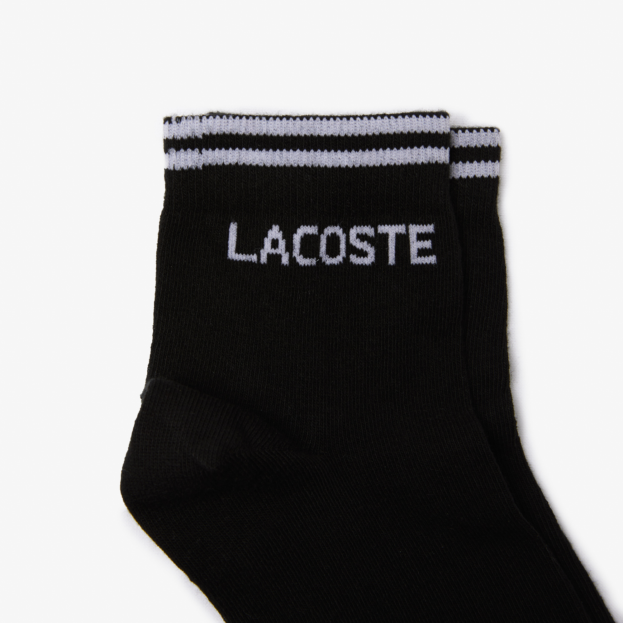Bộ 2 Đôi Tất Thể Thao Lacoste Nam Cổ Thấp