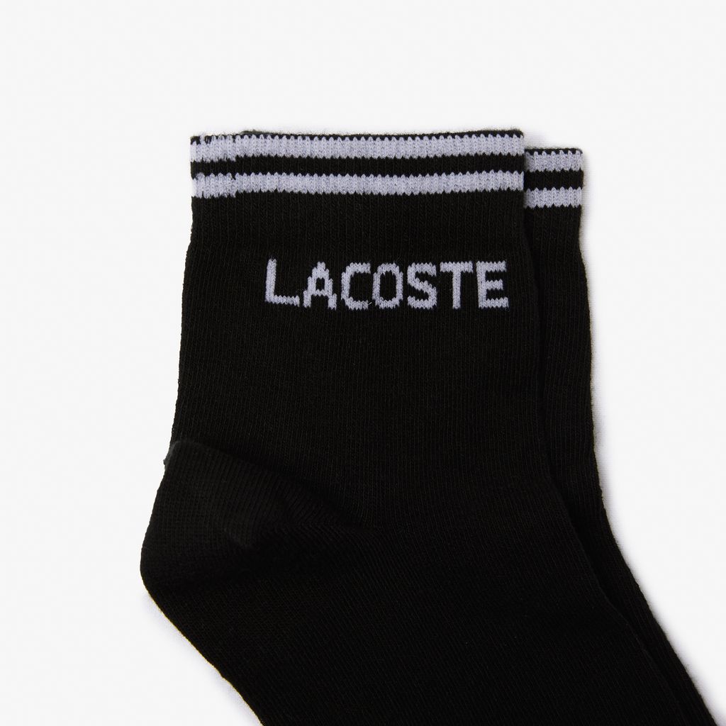 Bộ 2 Đôi Tất Thể Thao Lacoste Nam Cổ Thấp