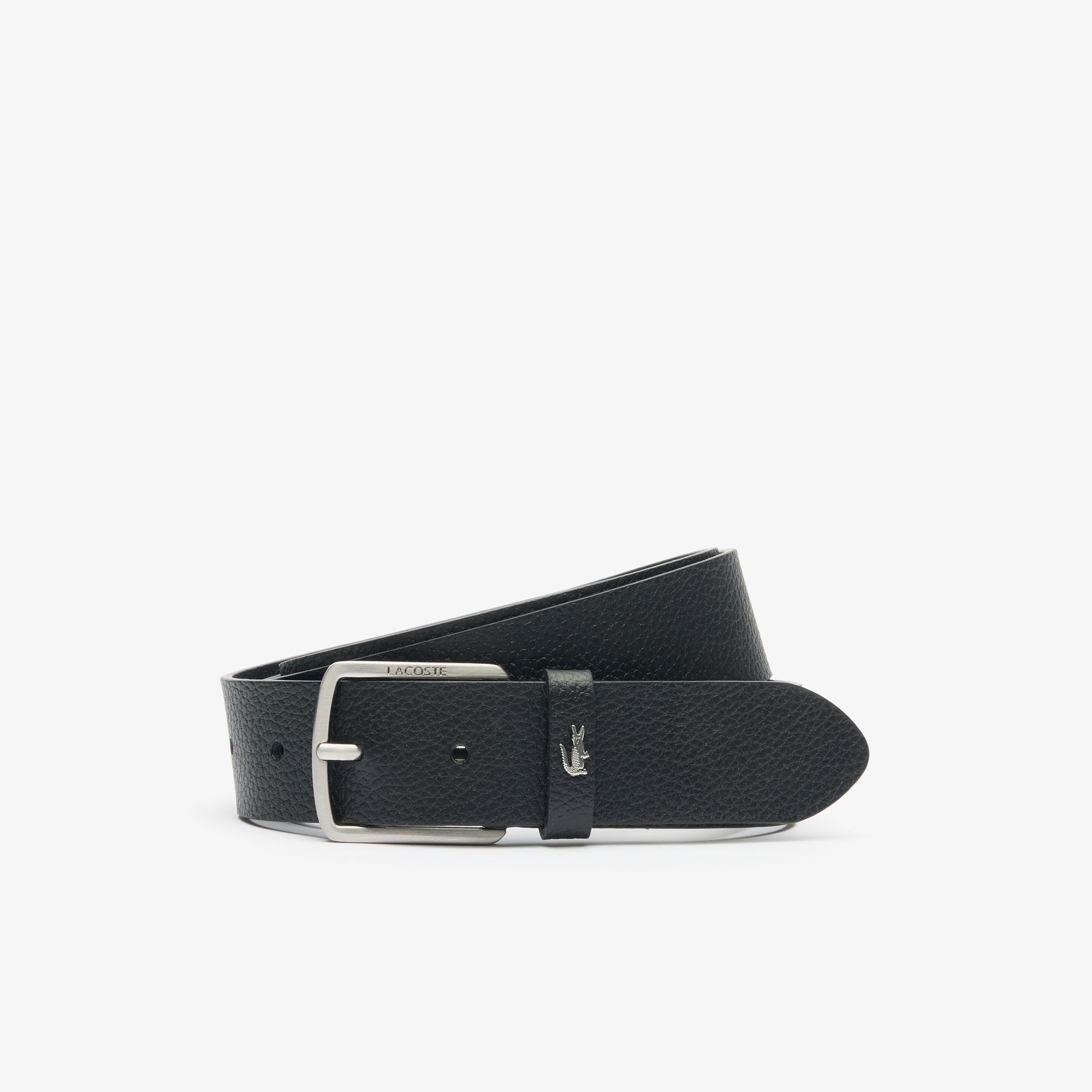 Dây Lưng Lacoste Nam Chất Liệu Da Grain