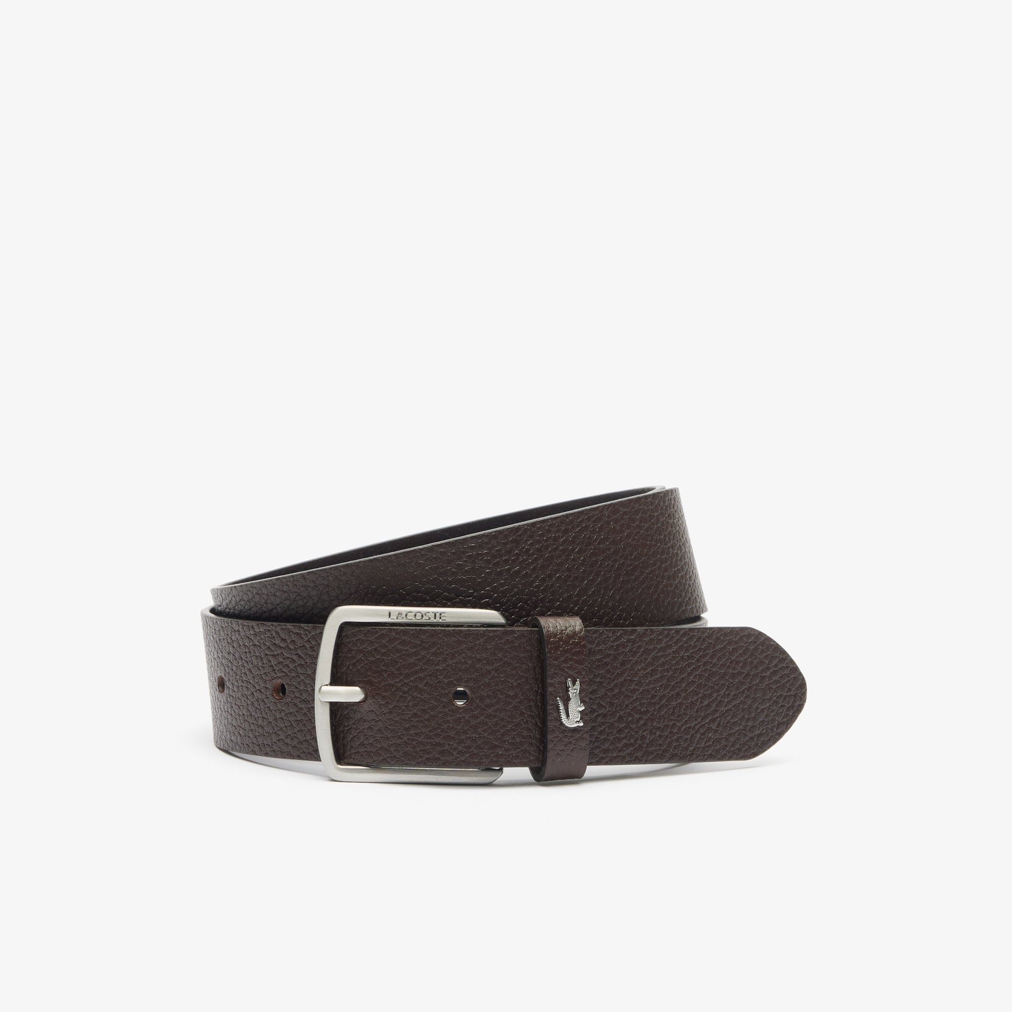 Dây Lưng Lacoste Nam Chất Liệu Da Grain