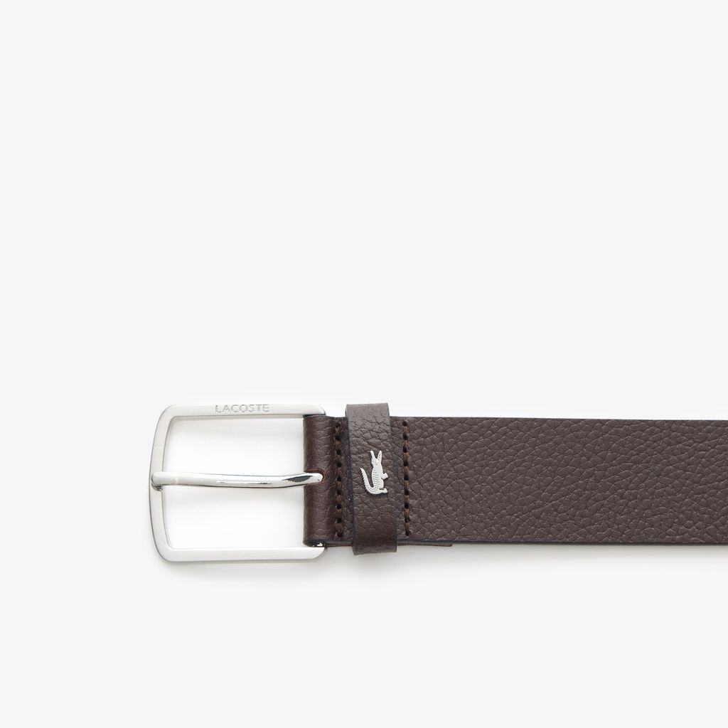 Dây Lưng Lacoste Nam Chất Liệu Da Grain