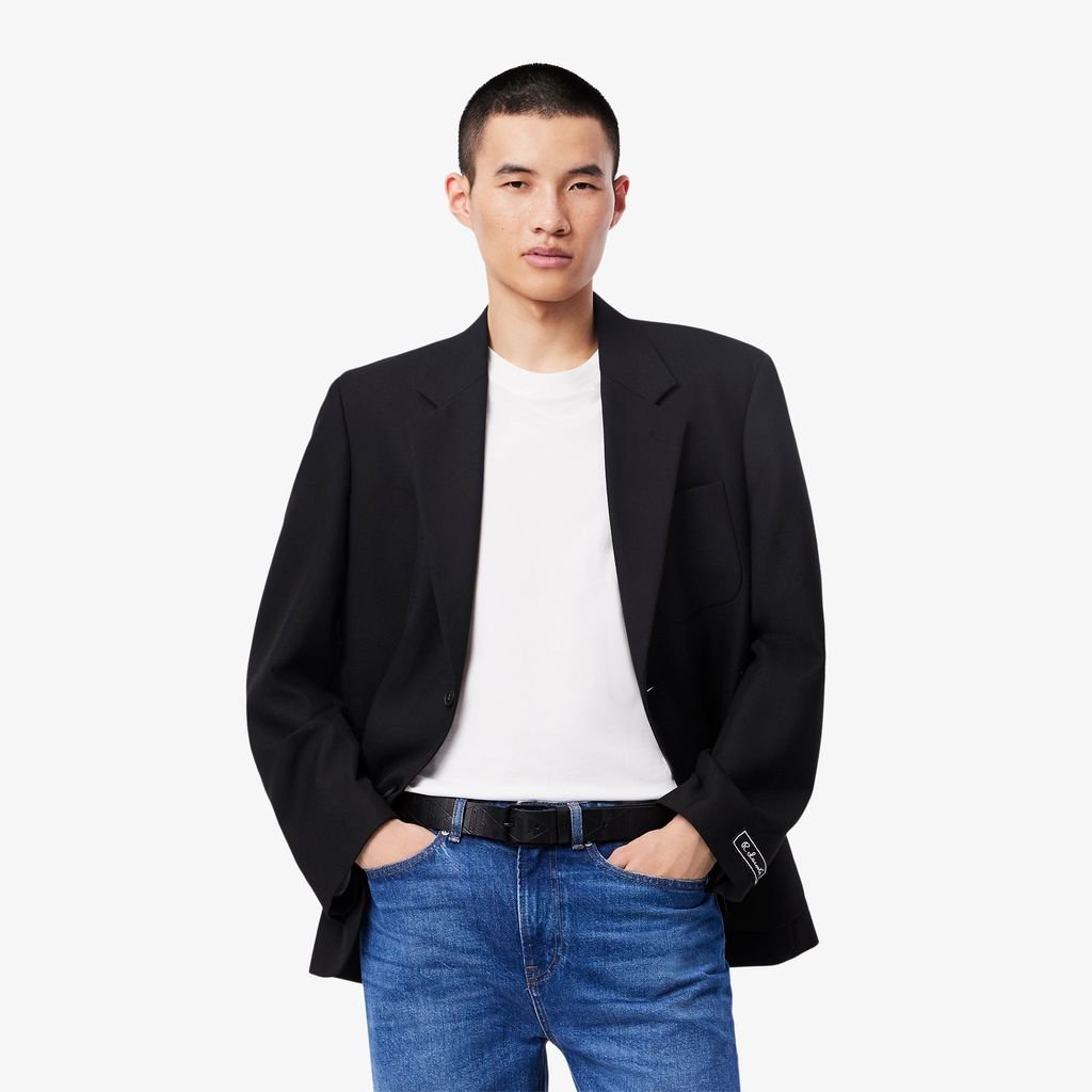Dây Lưng Lacoste Nam Họa Tiết Monogram Chất Liệu Da