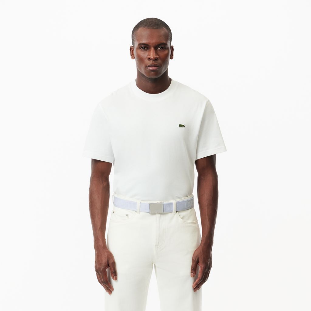 Dây Lưng Lacoste Nam Chất Liệu Jacquard