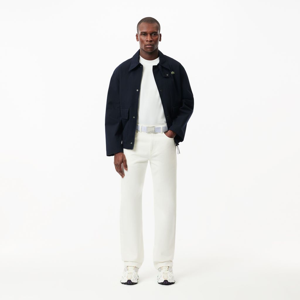 Dây Lưng Lacoste Nam Chất Liệu Jacquard