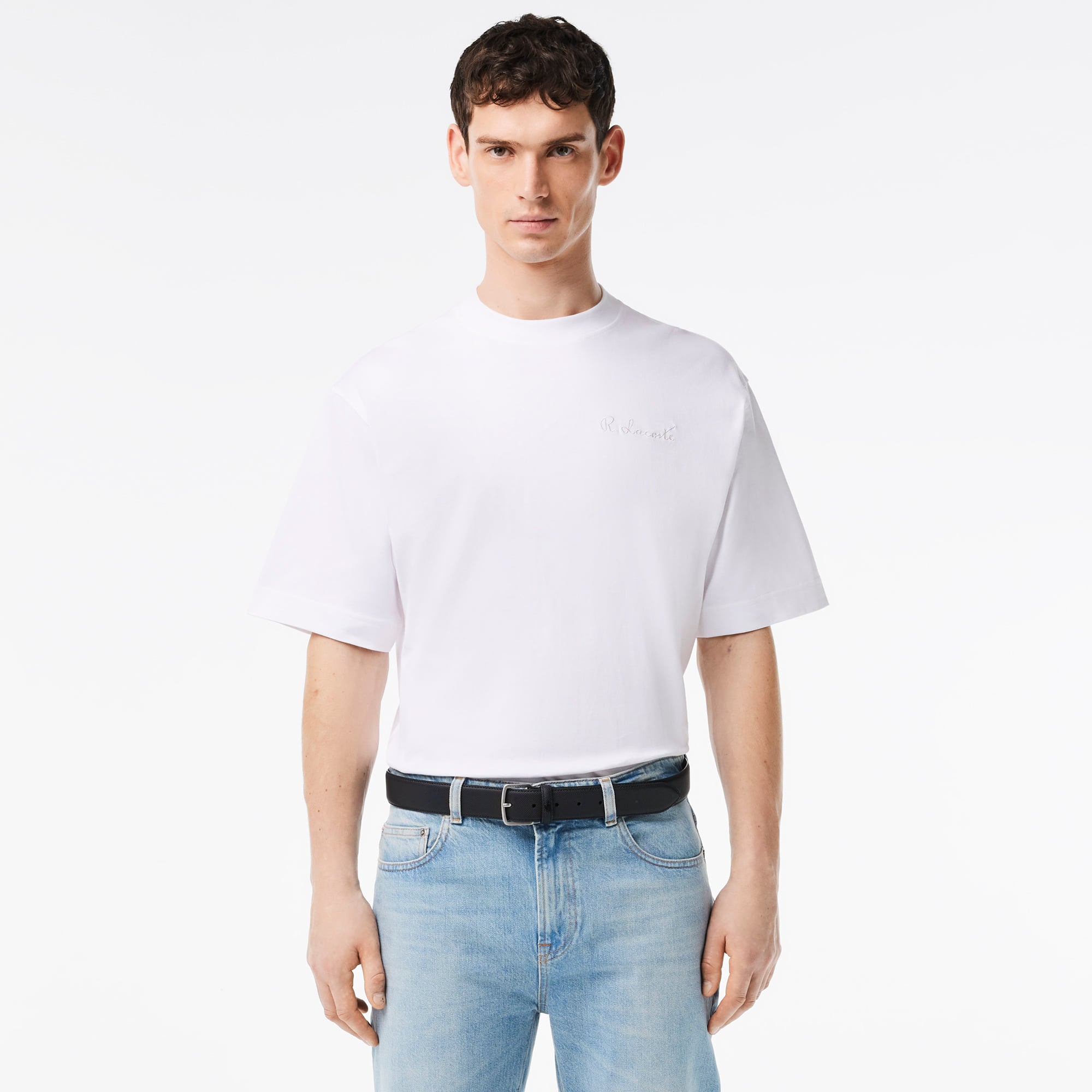 Dây Lưng Lacoste Nam Piqué